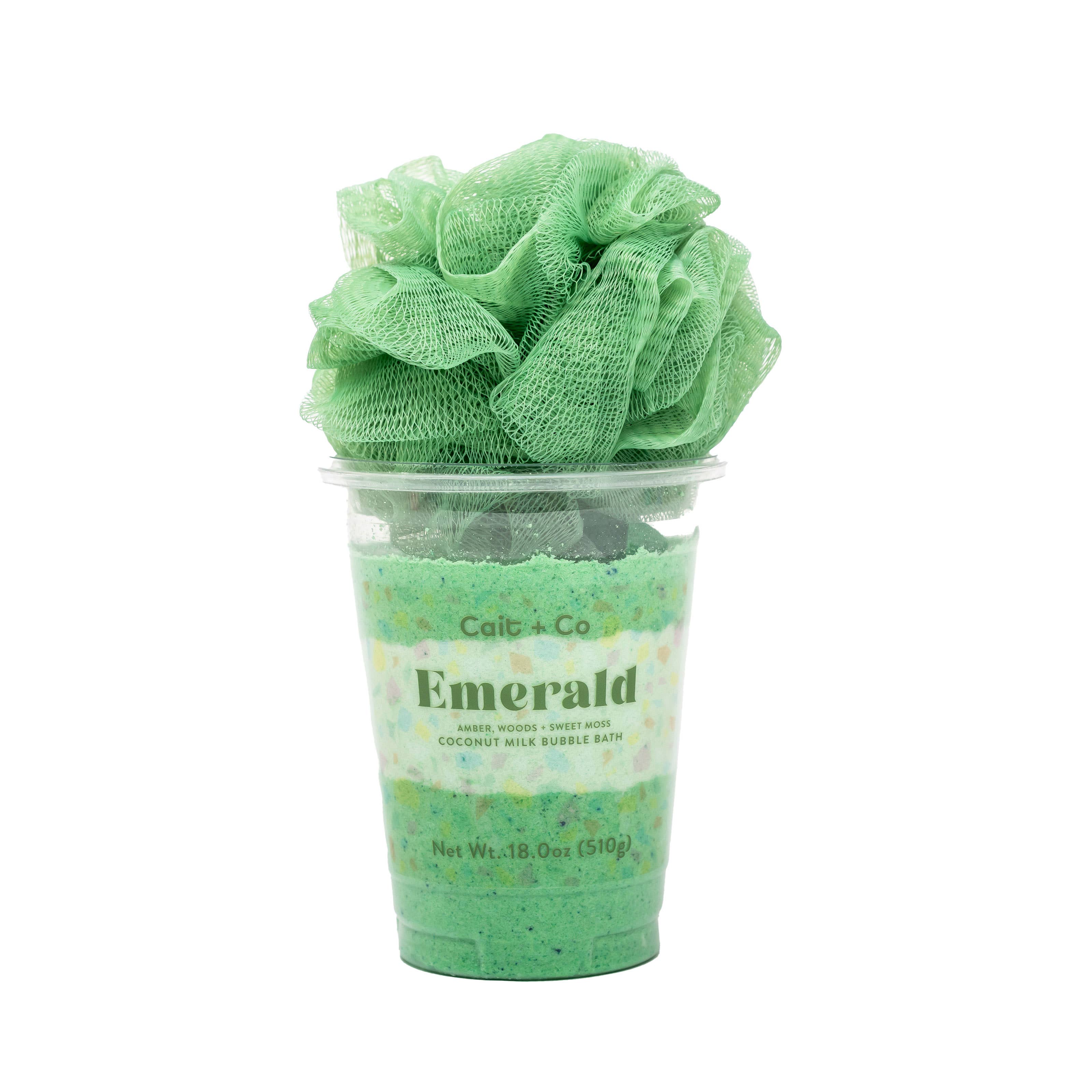 Cait + Co - Emerald Bubble Bath Milkshake