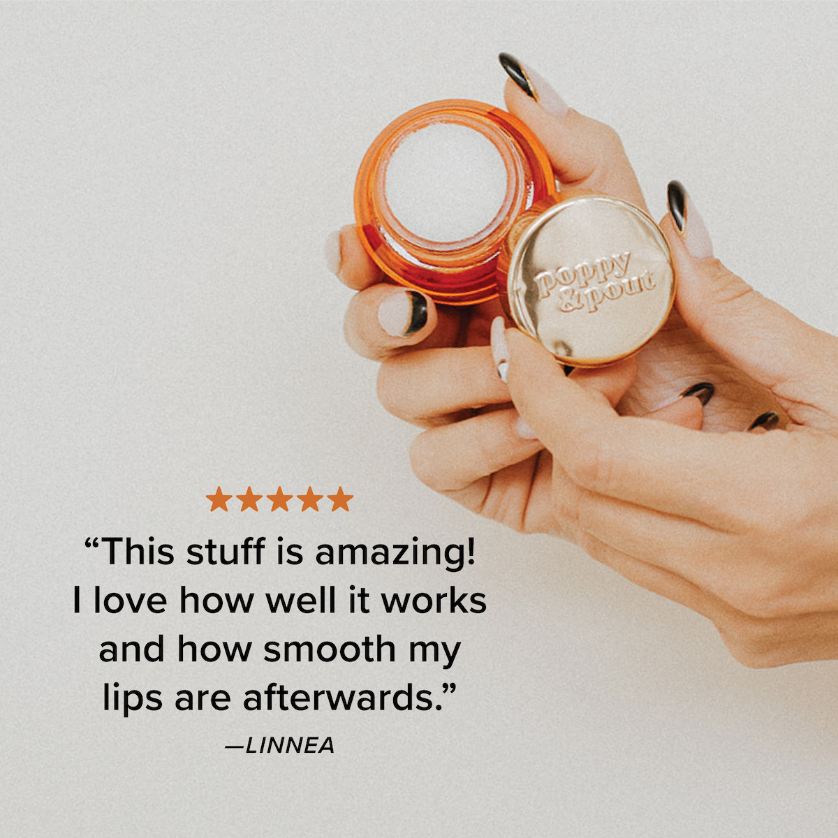 Poppy & Pout - Lip Scrub, Pink Grapefruit