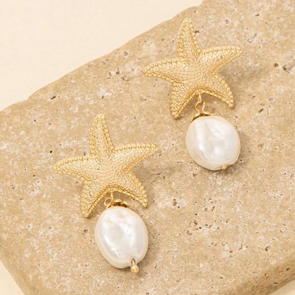 Anarchy Street - Pave Heart Pearl Ribbon Bow Stud Earrings Set