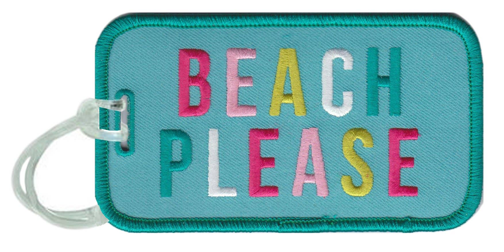 Katydid - Beach Please Luggage Tags by Katydid