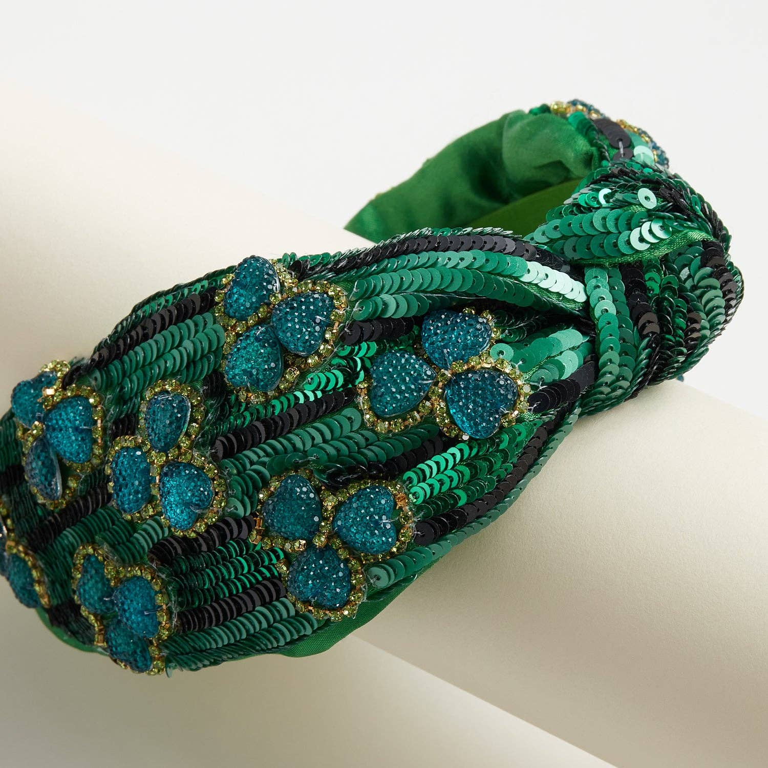 Frem - Silk Clover Headband for Saint Patrick's Day