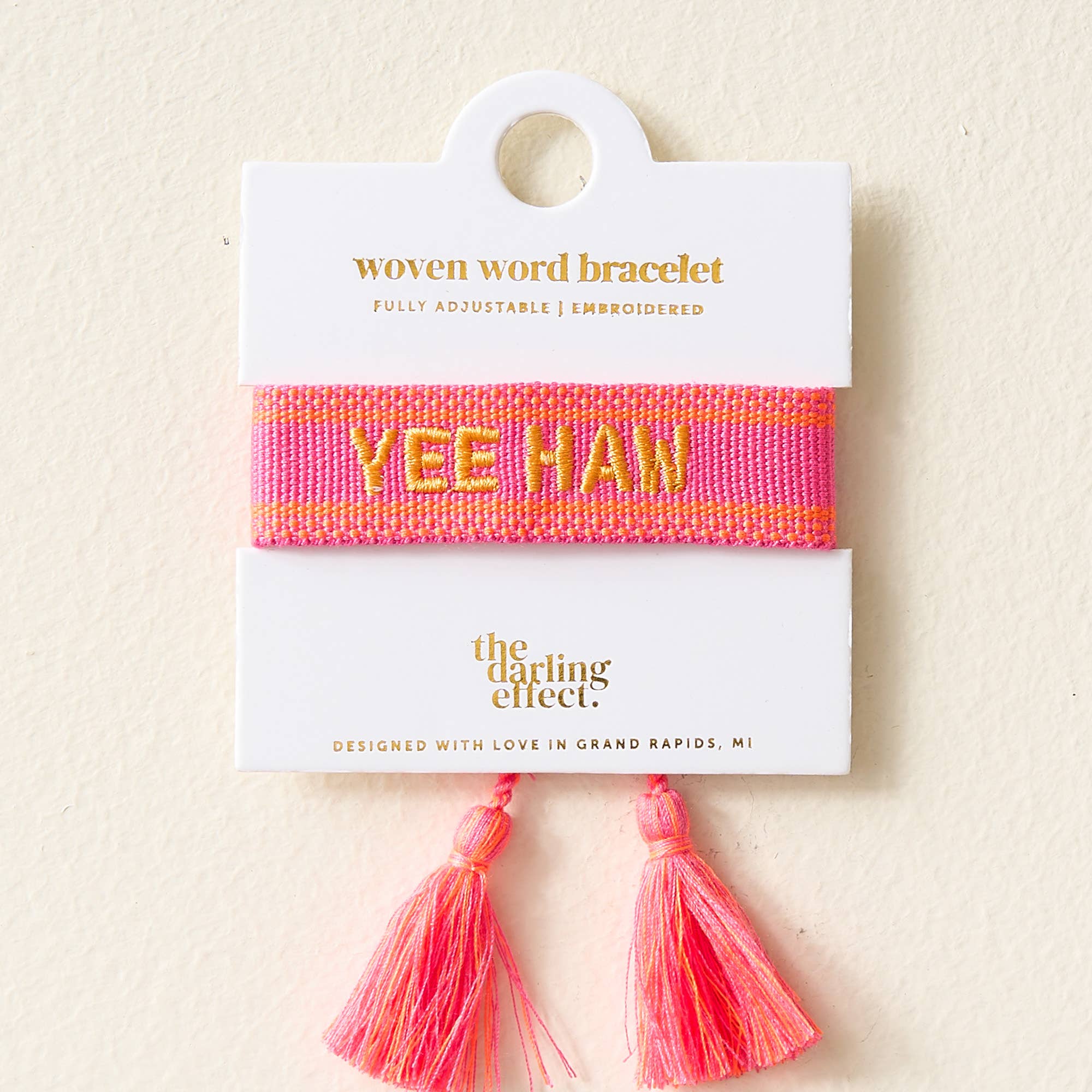 The Darling Effect - Woven Bracelet - Yeehaw