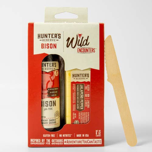 Hunter's Reserve - Bison & Jalapeno Pepper Cheese Wild Encounters