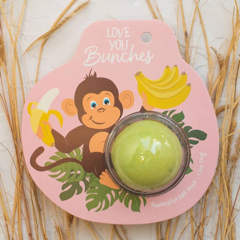 Cait + Co - Monkey Love You Bunches Character Bath Bomb