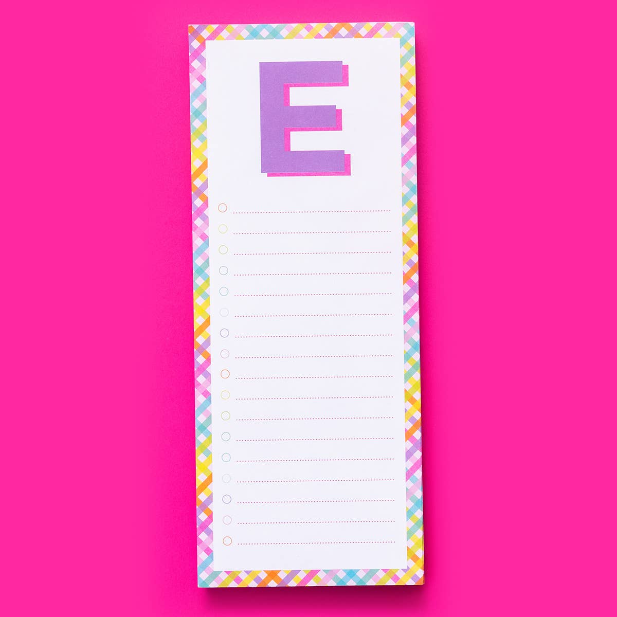 Taylor Elliott Designs - List Pad - Letters A-Z - Each