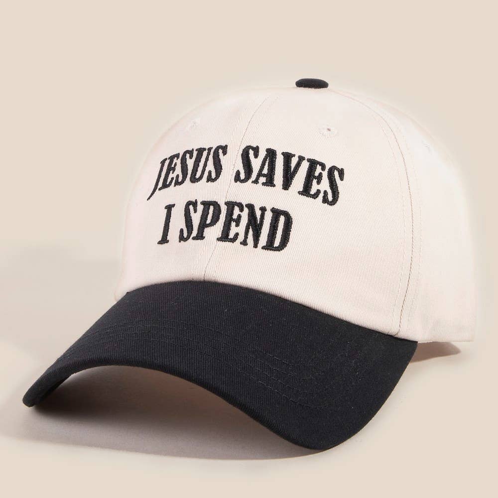 Anarchy Street - Jesus Saves I Spend Trucker Hat