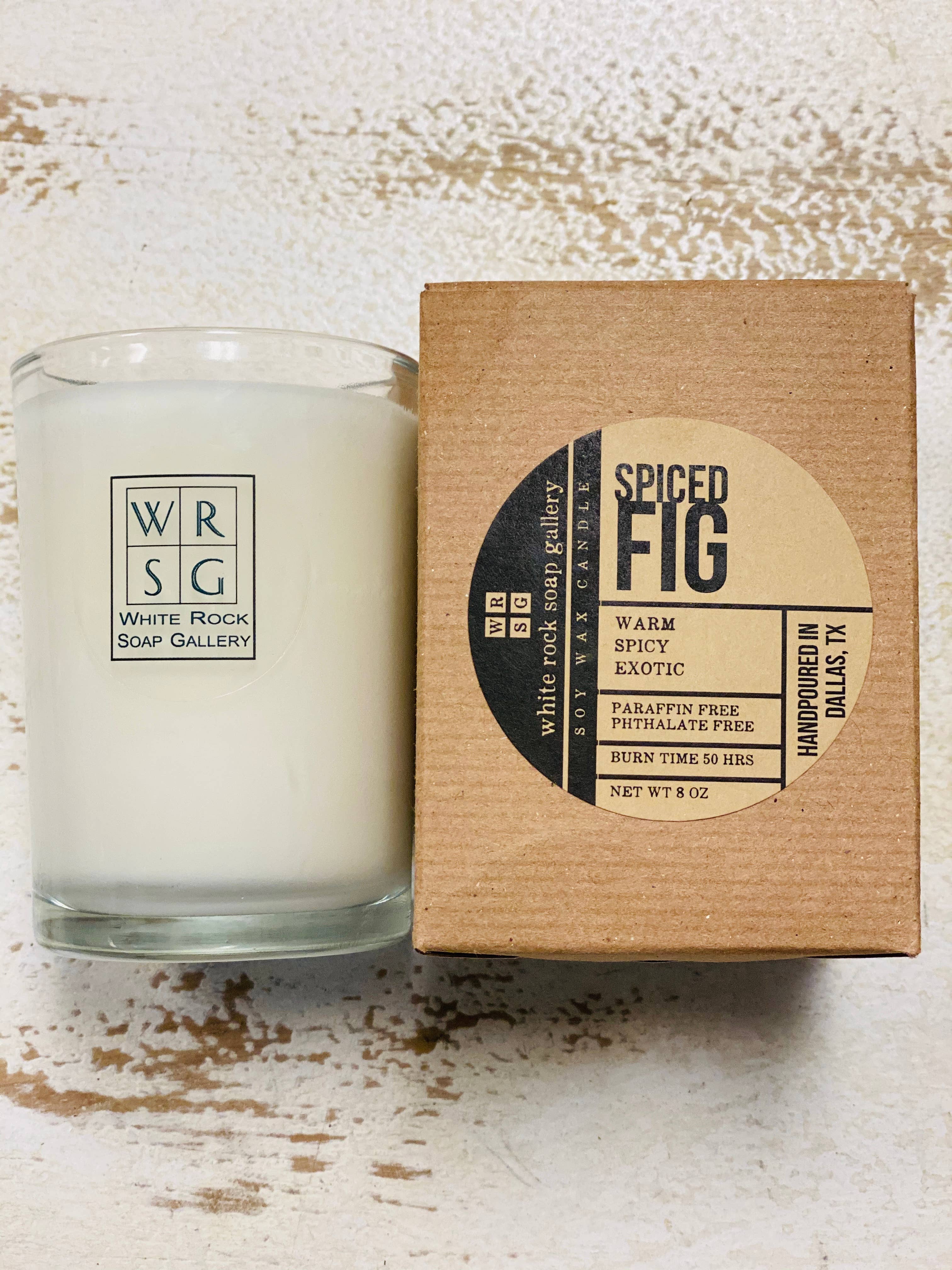 White Rock Soap Gallery - Candle 8 oz Soy Wax: Balsam