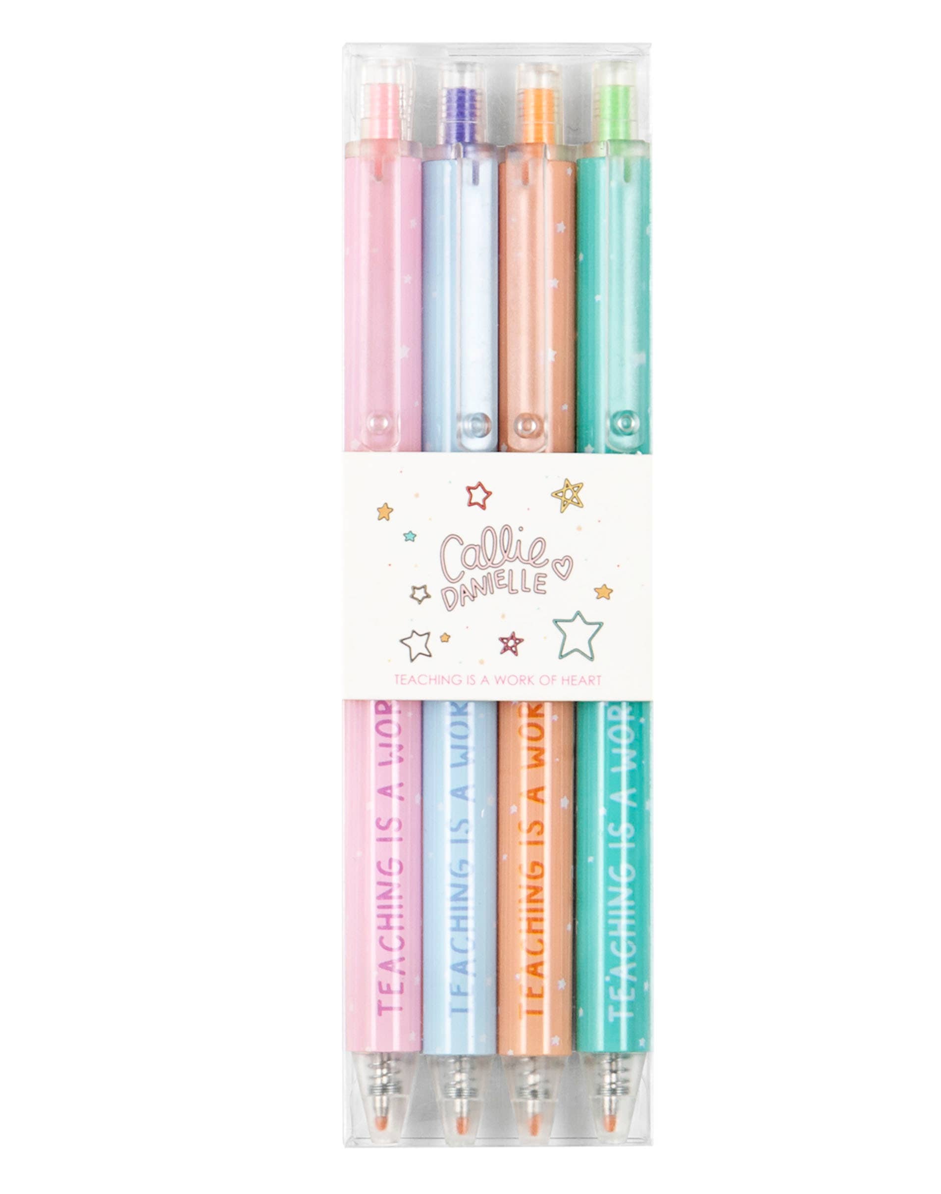 Callie Danielle - Teaching Is A Work Of Heart Pen Set