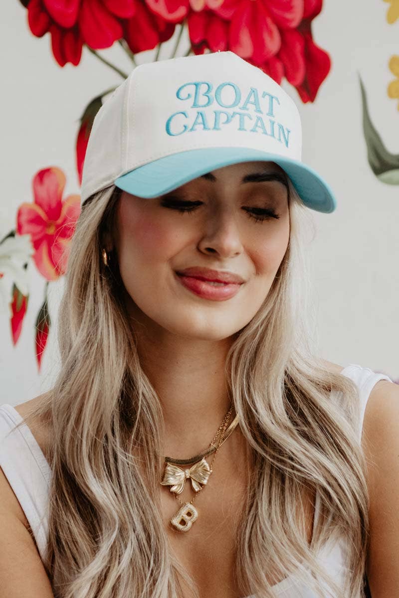 Katydid - Boat Captain Two-Toned Retro Hat