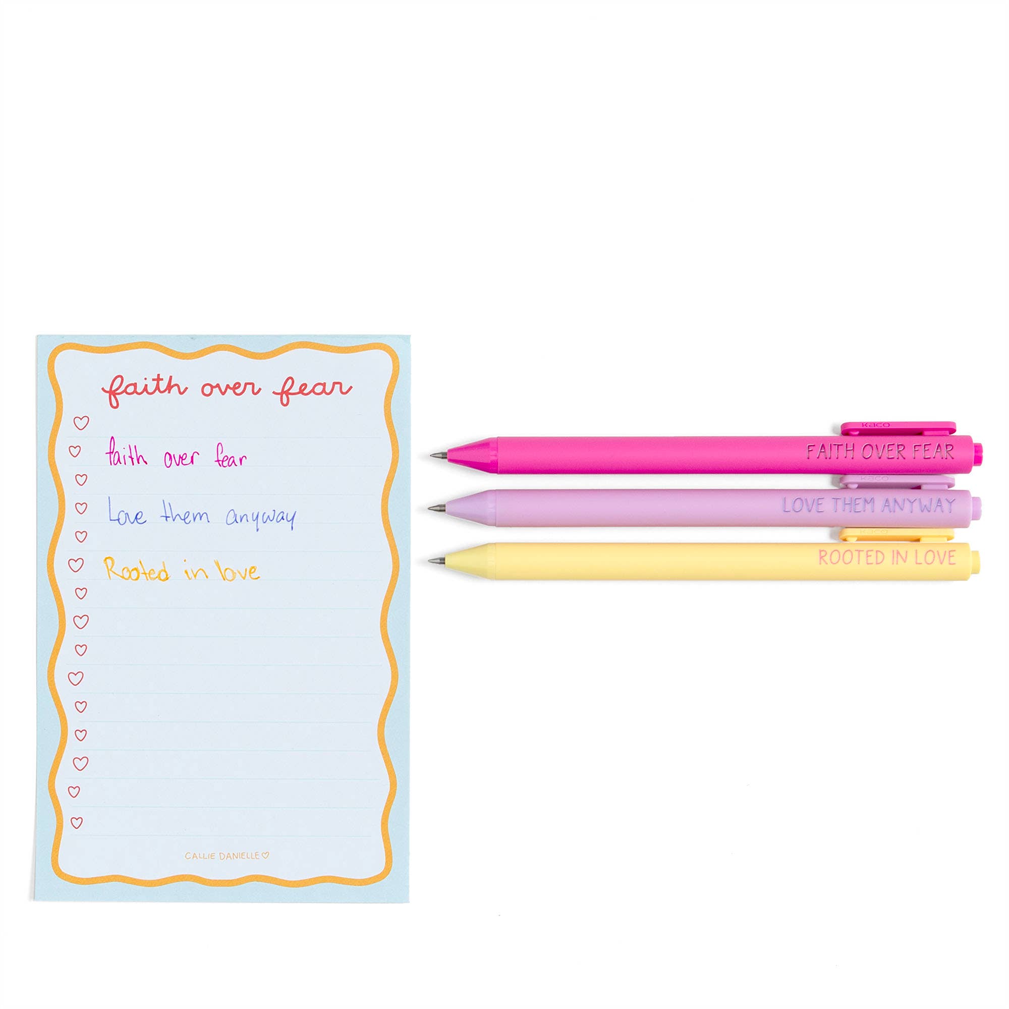 Callie Danielle - Faith Over Fear Pen Set