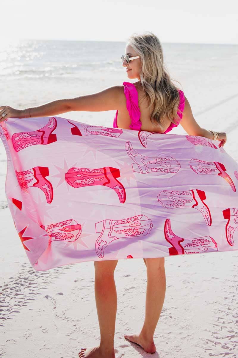 Katydid - Boots & Stars Quick Dry Towel