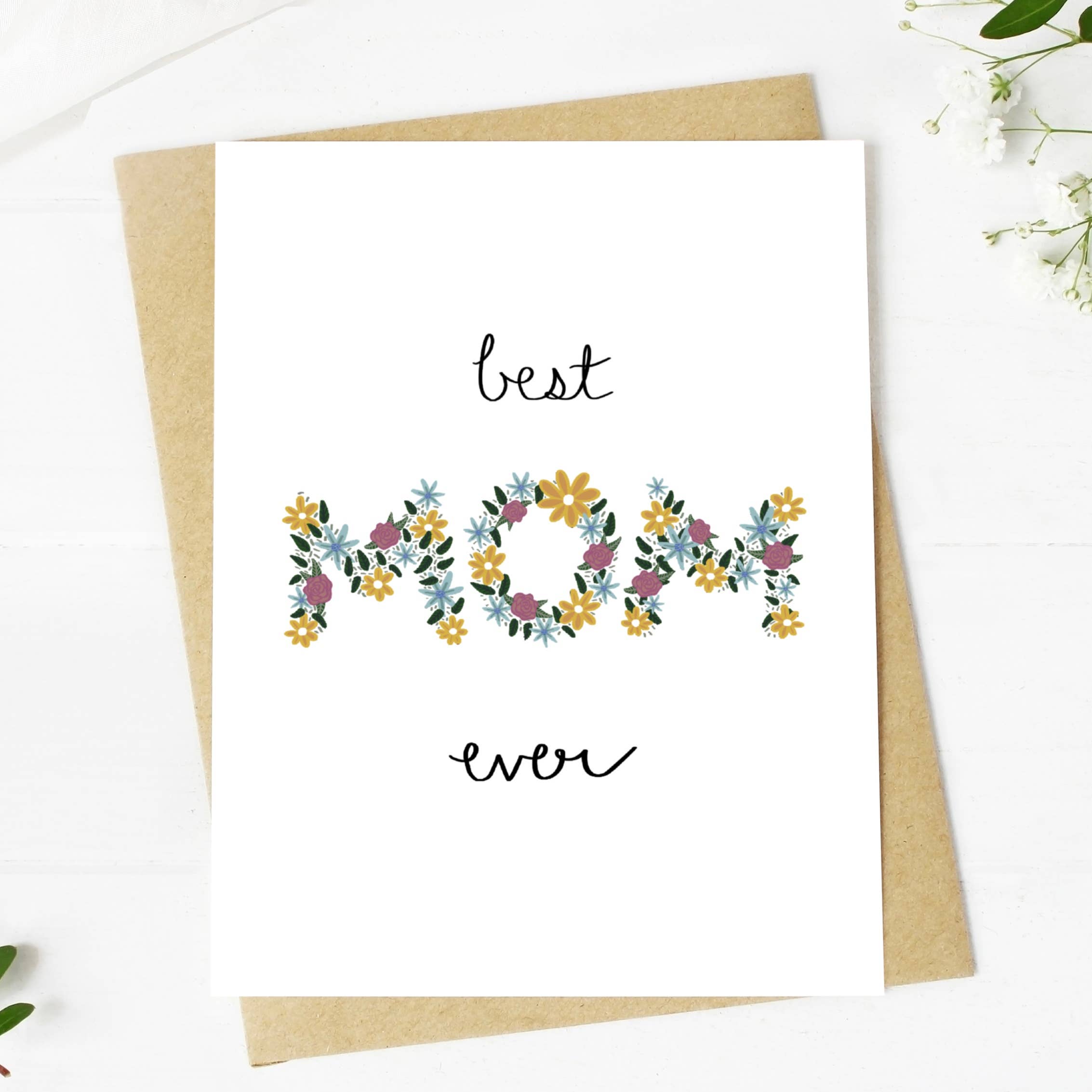 Big Moods - "Best Mom Ever" Mother's Day Card