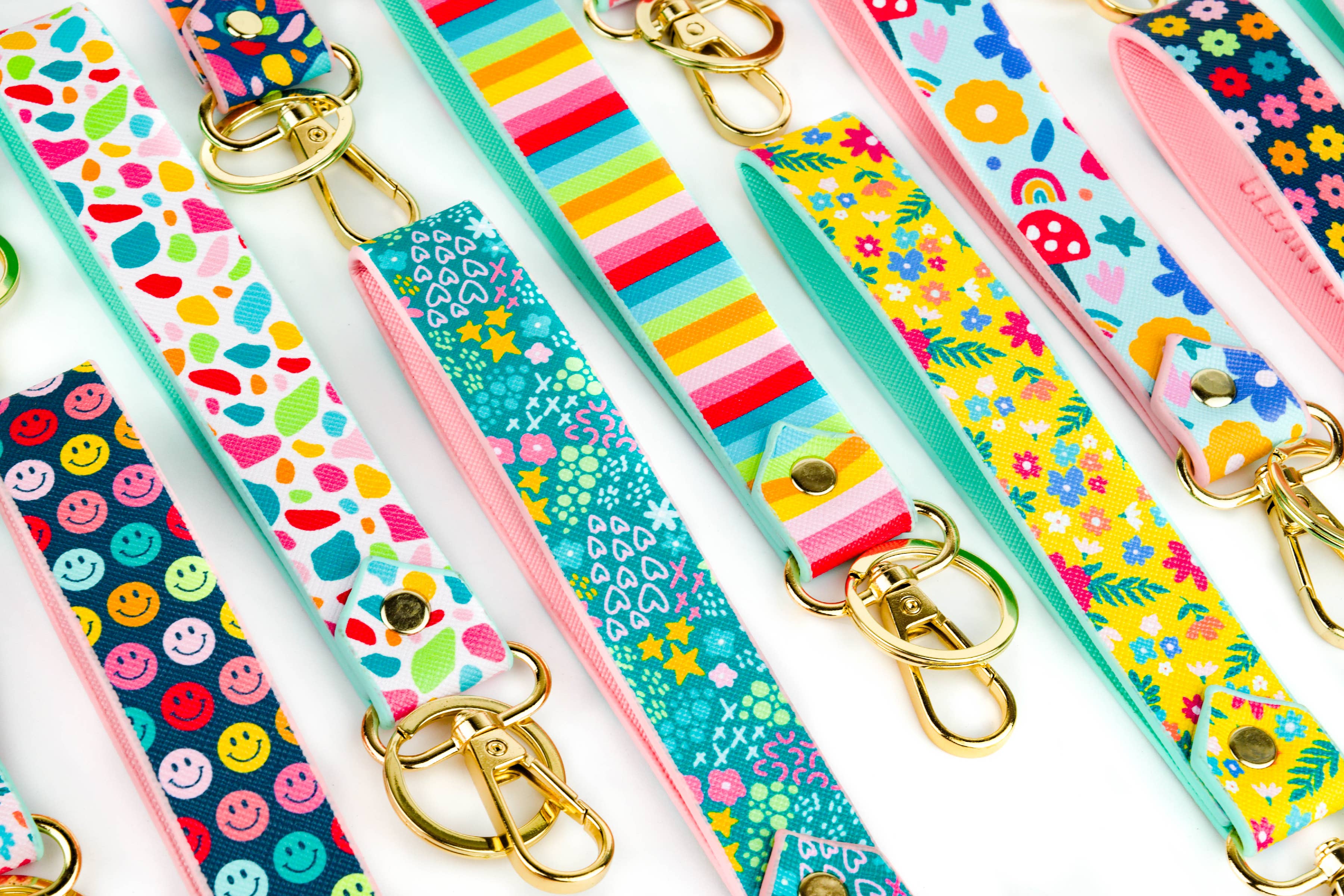 Cleary Lane - Keychain Wristlet Strap | Choose your Pattern