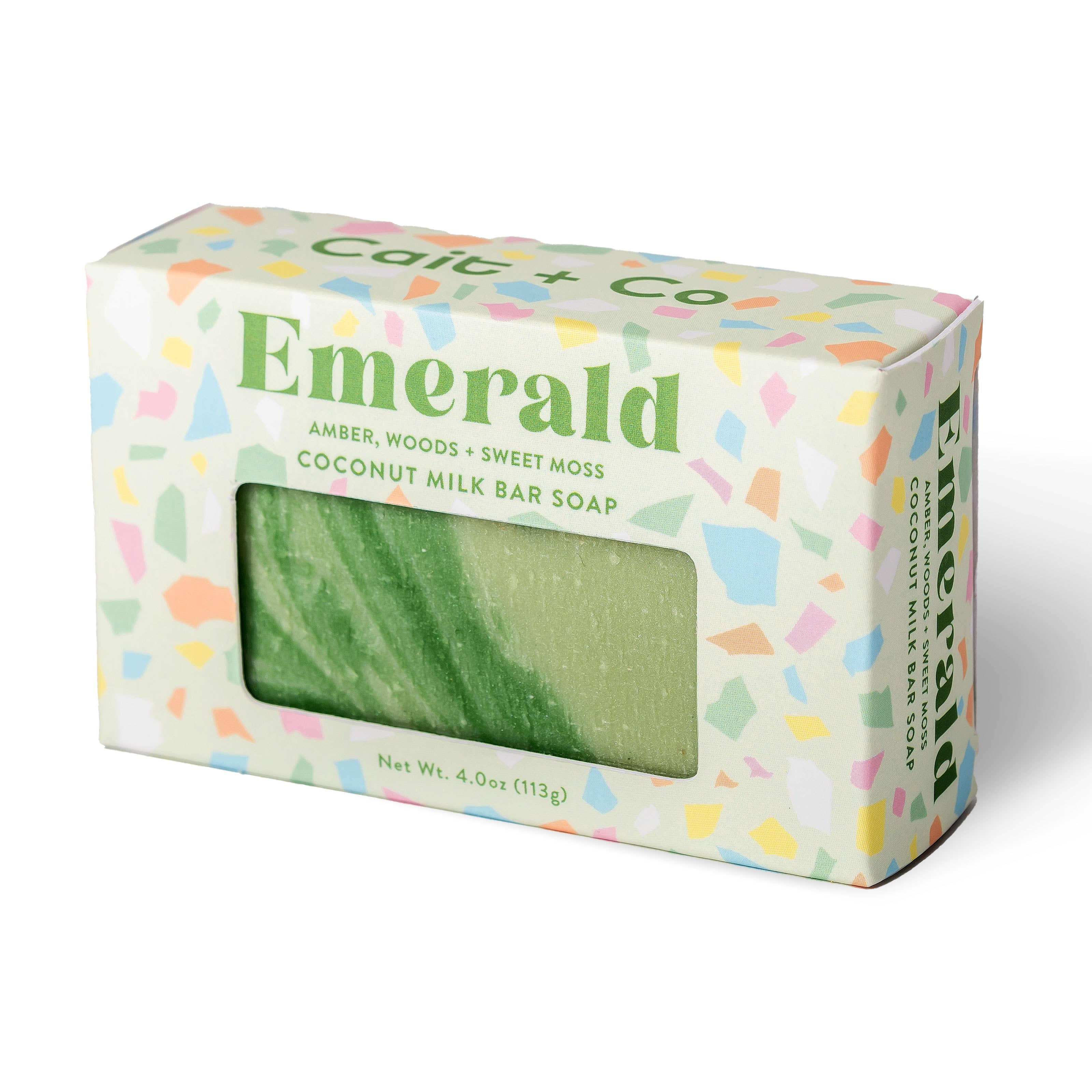 Cait + Co - Emerald Coconut Milk Bar Soap