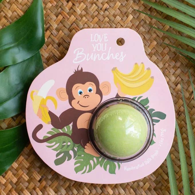 Cait + Co - Monkey Love You Bunches Character Bath Bomb