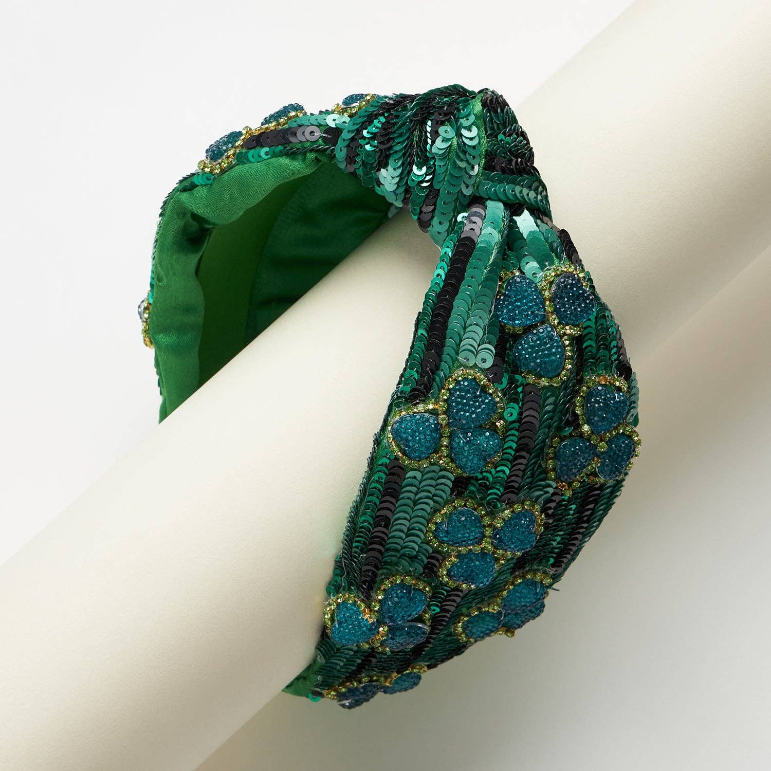 Frem - Silk Clover Headband for Saint Patrick's Day