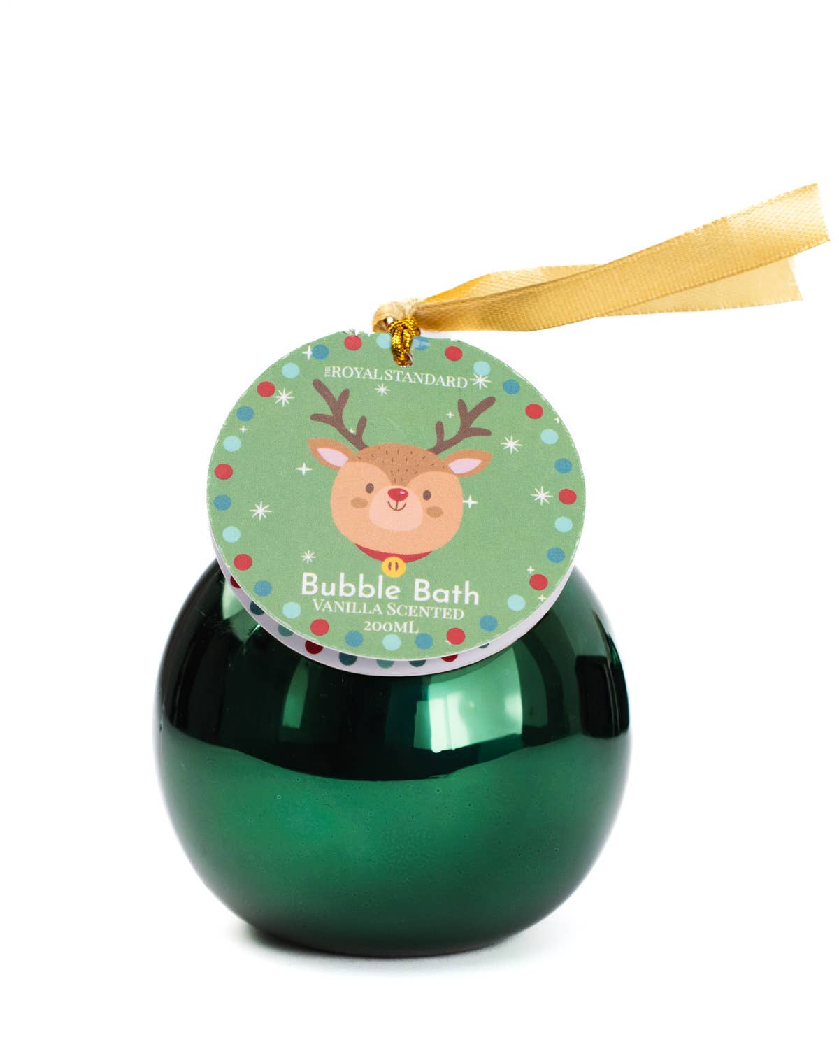The Royal Standard - Jingle Reindeer Bubble Bath Ornament   200ml