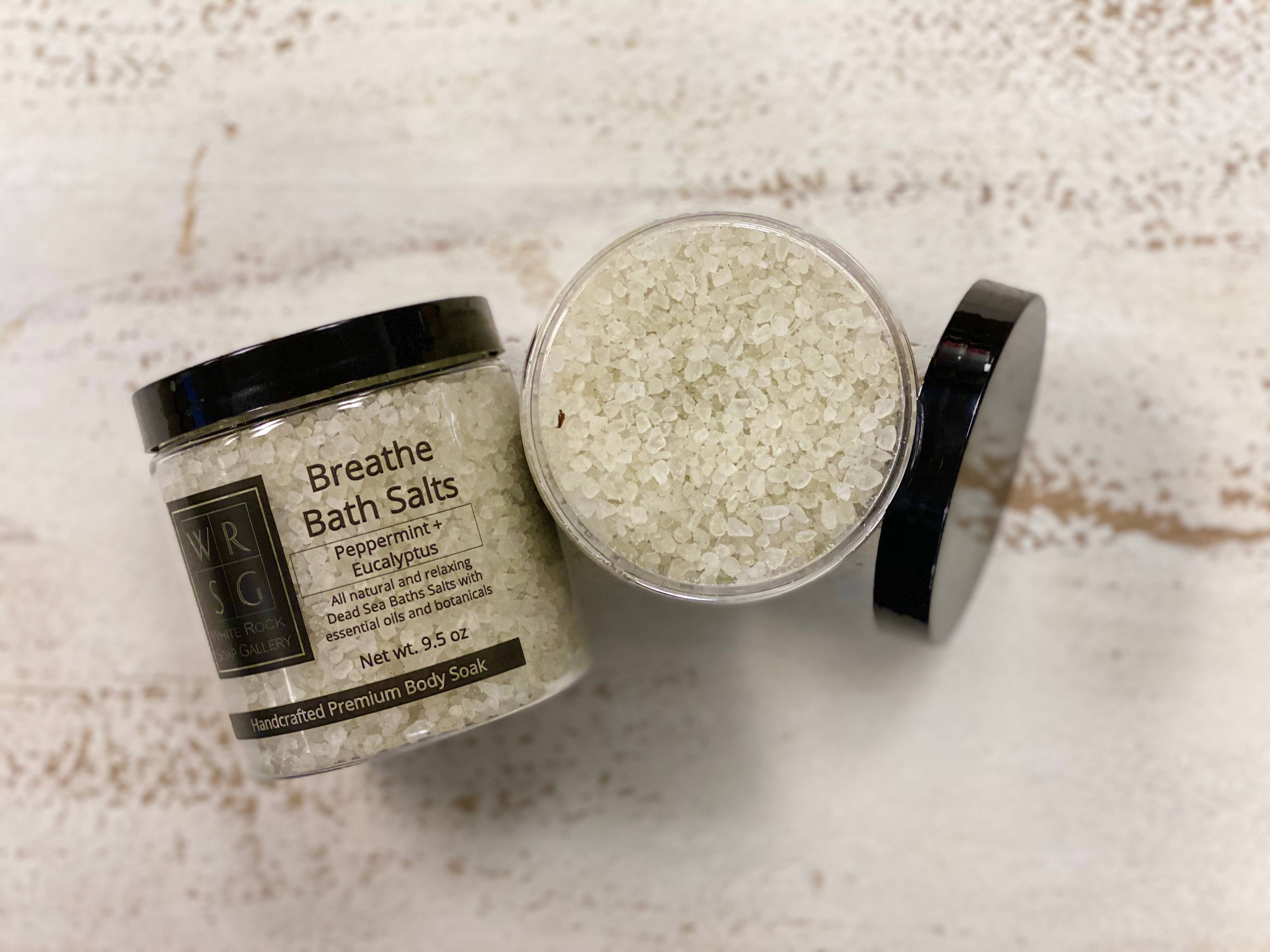 White Rock Soap Gallery - 9.5 oz Dead Sea Bath Salts