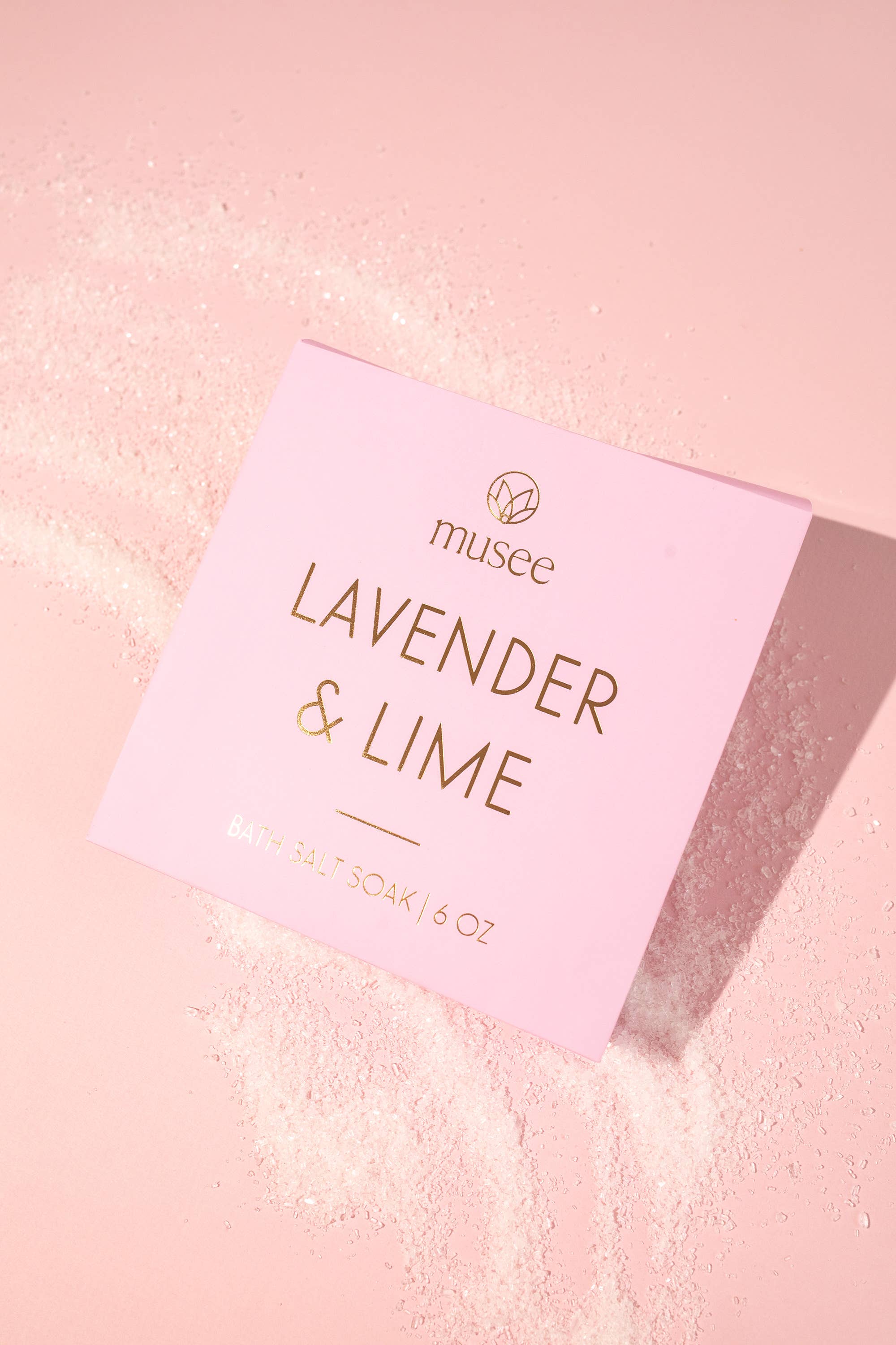 Musee - Lavender & Lime Mini Bath Salt Soak