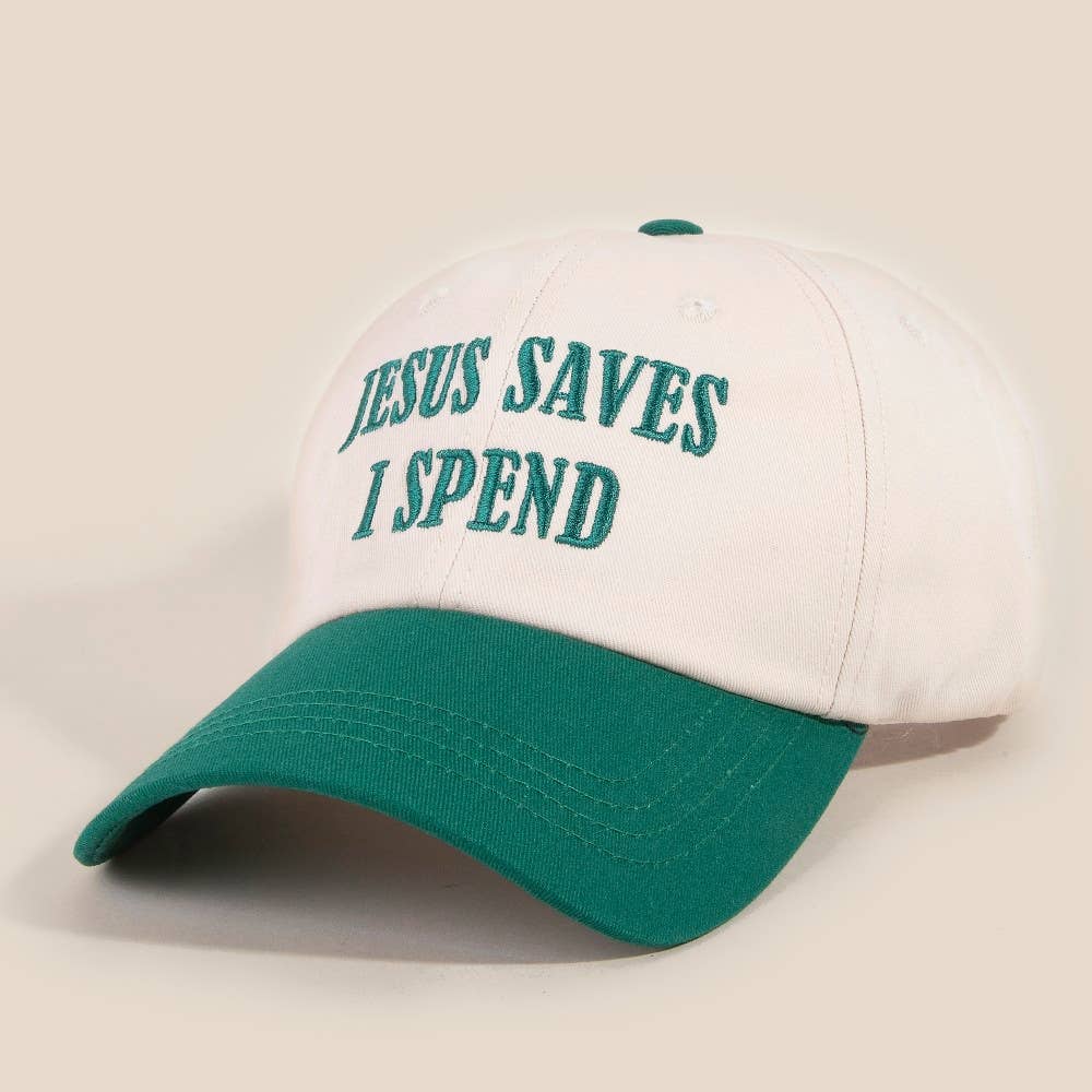 Anarchy Street - Jesus Saves I Spend Trucker Hat