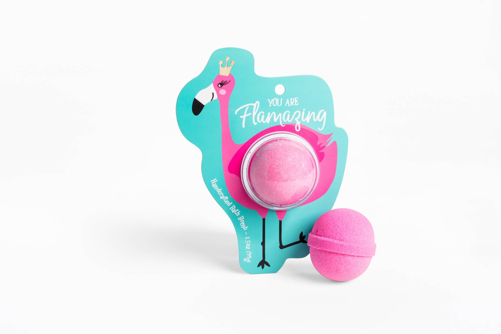 Cait + Co - You are Flamazing Flamingo Clamshell Bath Bomb