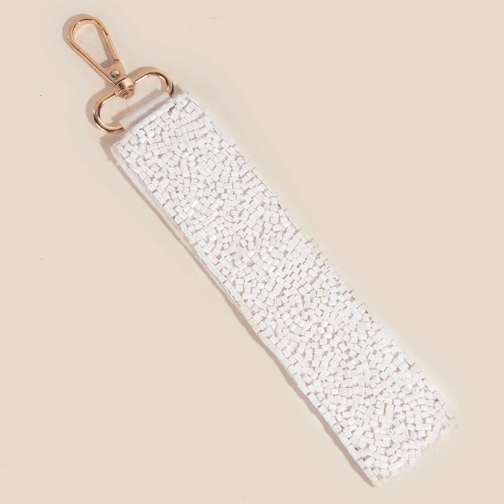 Anarchy Street - Teach And Heart Beaded Keychain