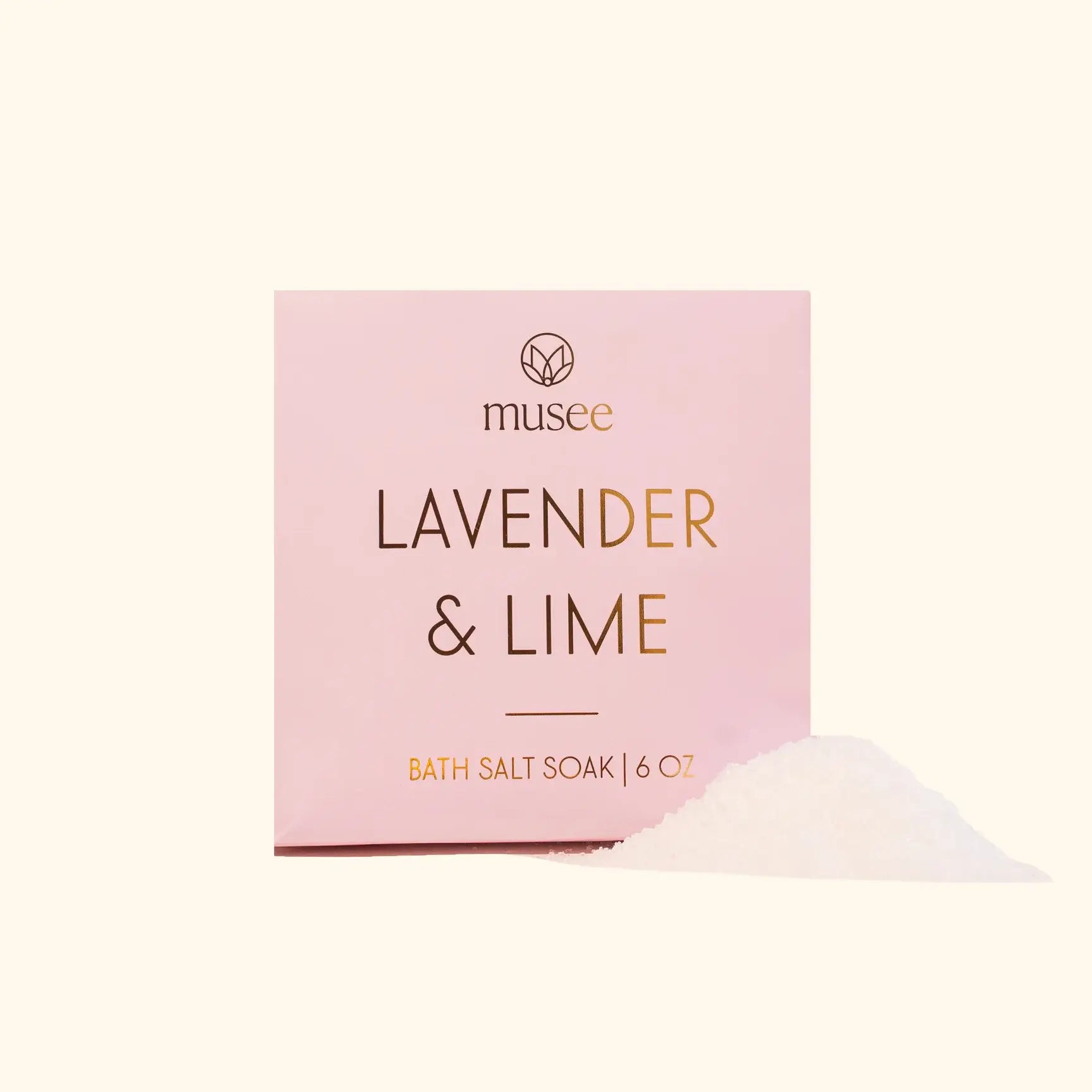 Musee - Lavender & Lime Mini Bath Salt Soak