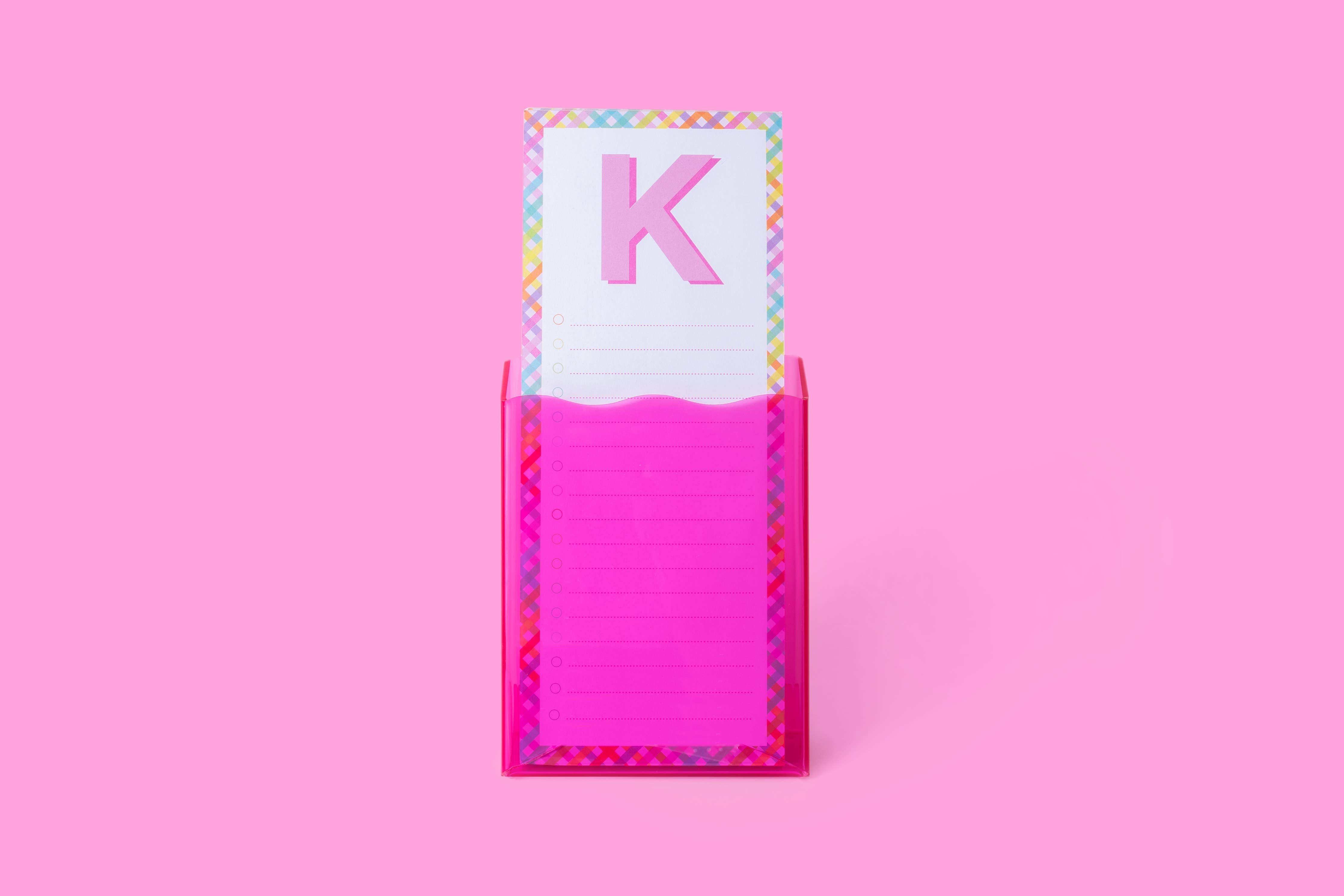 Taylor Elliott Designs - List Pad - Letters A-Z - Each