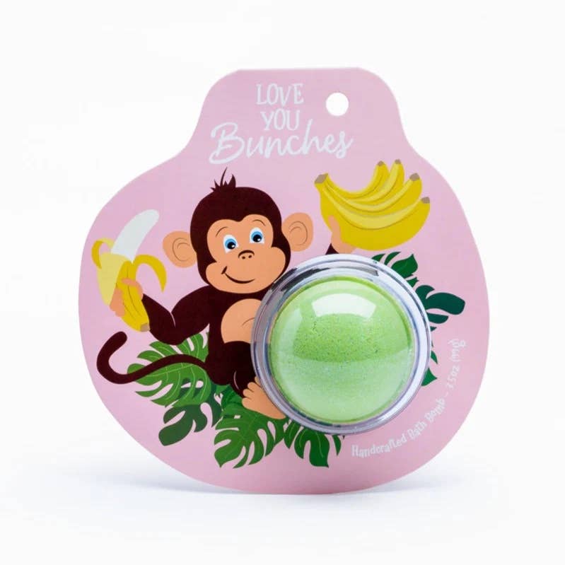Cait + Co - Monkey Love You Bunches Character Bath Bomb