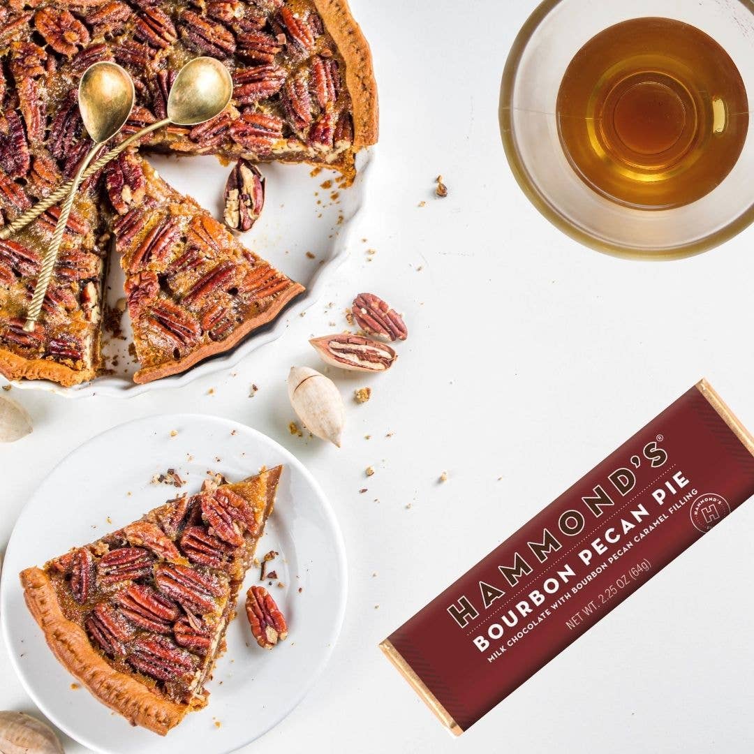 Hammond's Candies - Chocolate Bar Bourbon Pecan Pie Milk 2.25oz