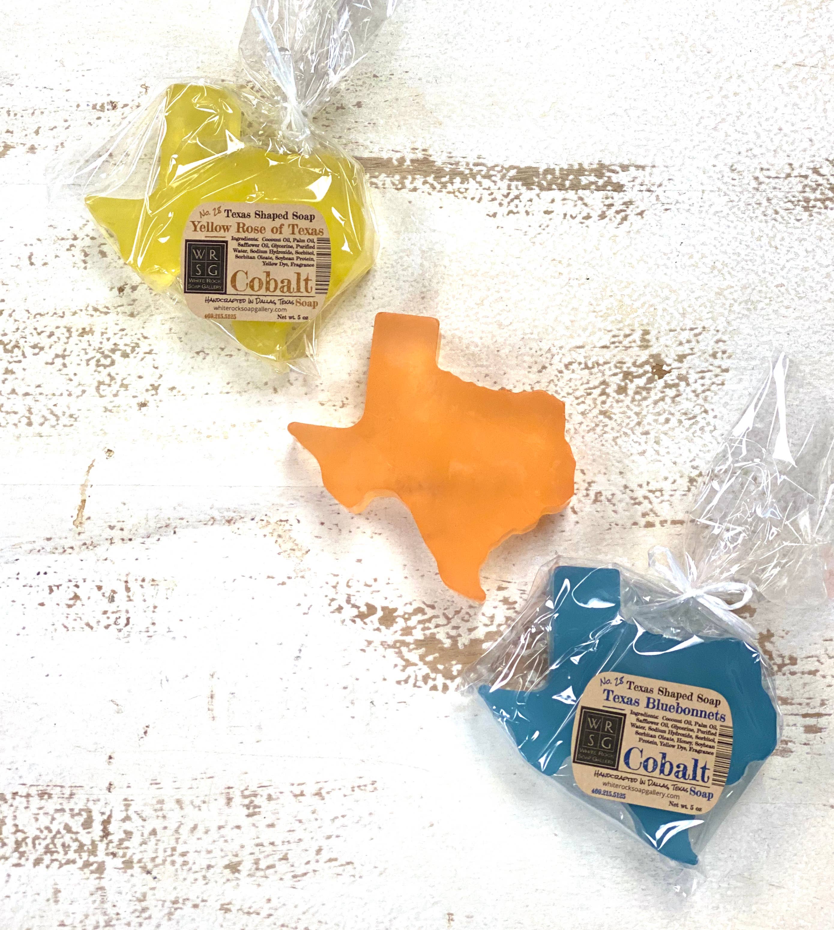 White Rock Soap Gallery - Texas Shaped Soaps w/ Shea Butter