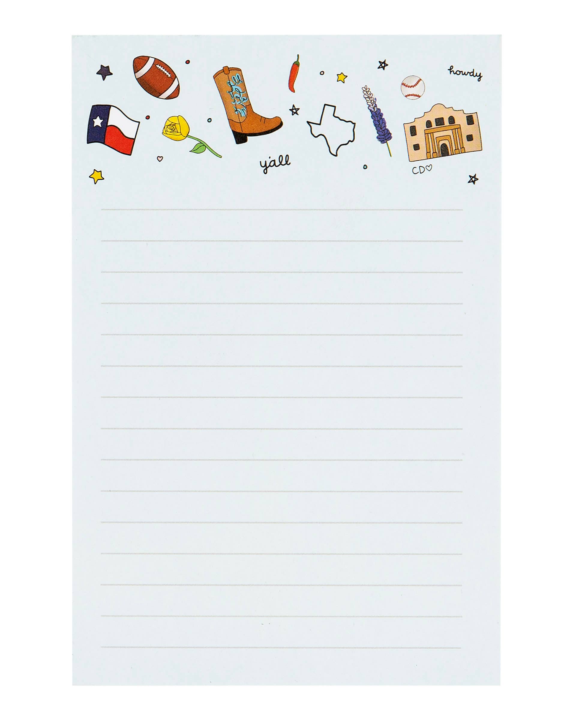 Callie Danielle - Texas Notepad