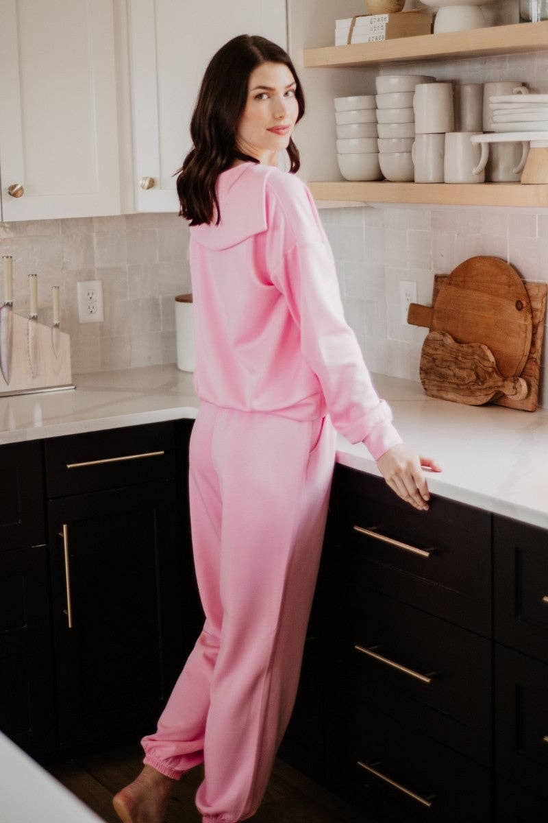 Katydid - Pink Wholesale Scuba 2 Piece Set
