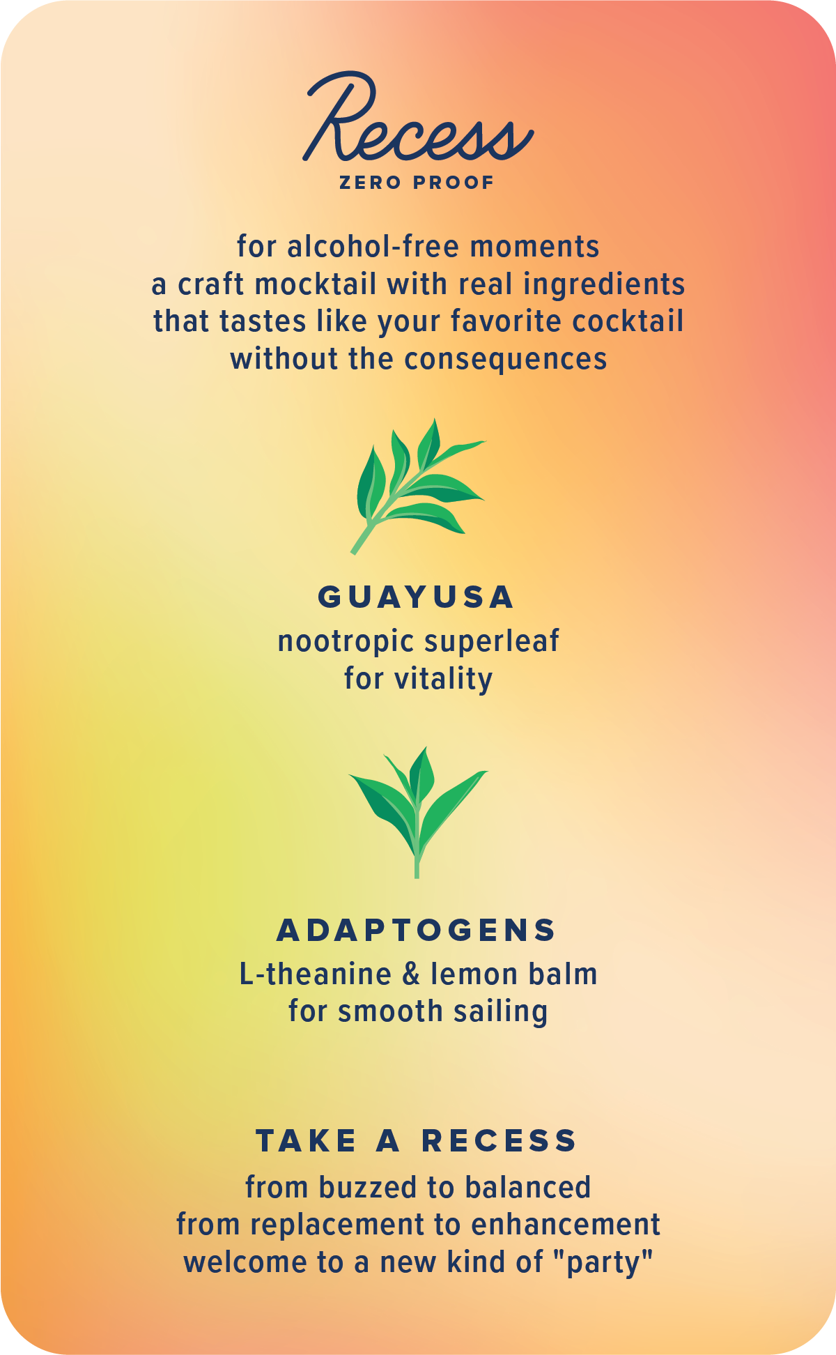 Recess - Grapefruit "Paloma"