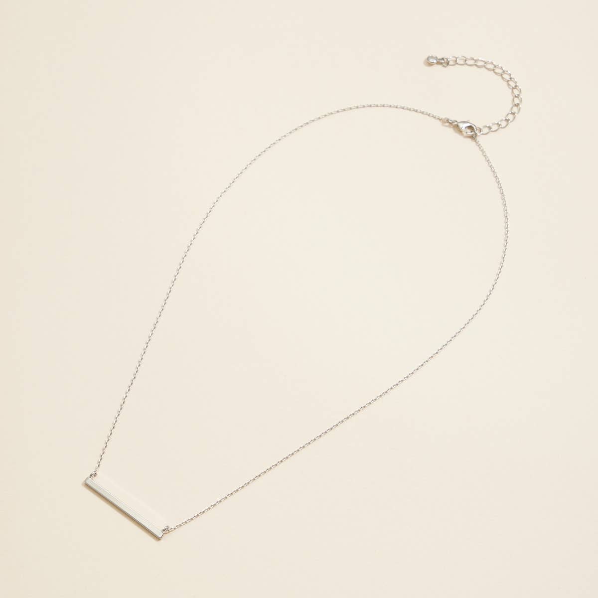 Frem - Bar Charm Gold Dip Short Necklace