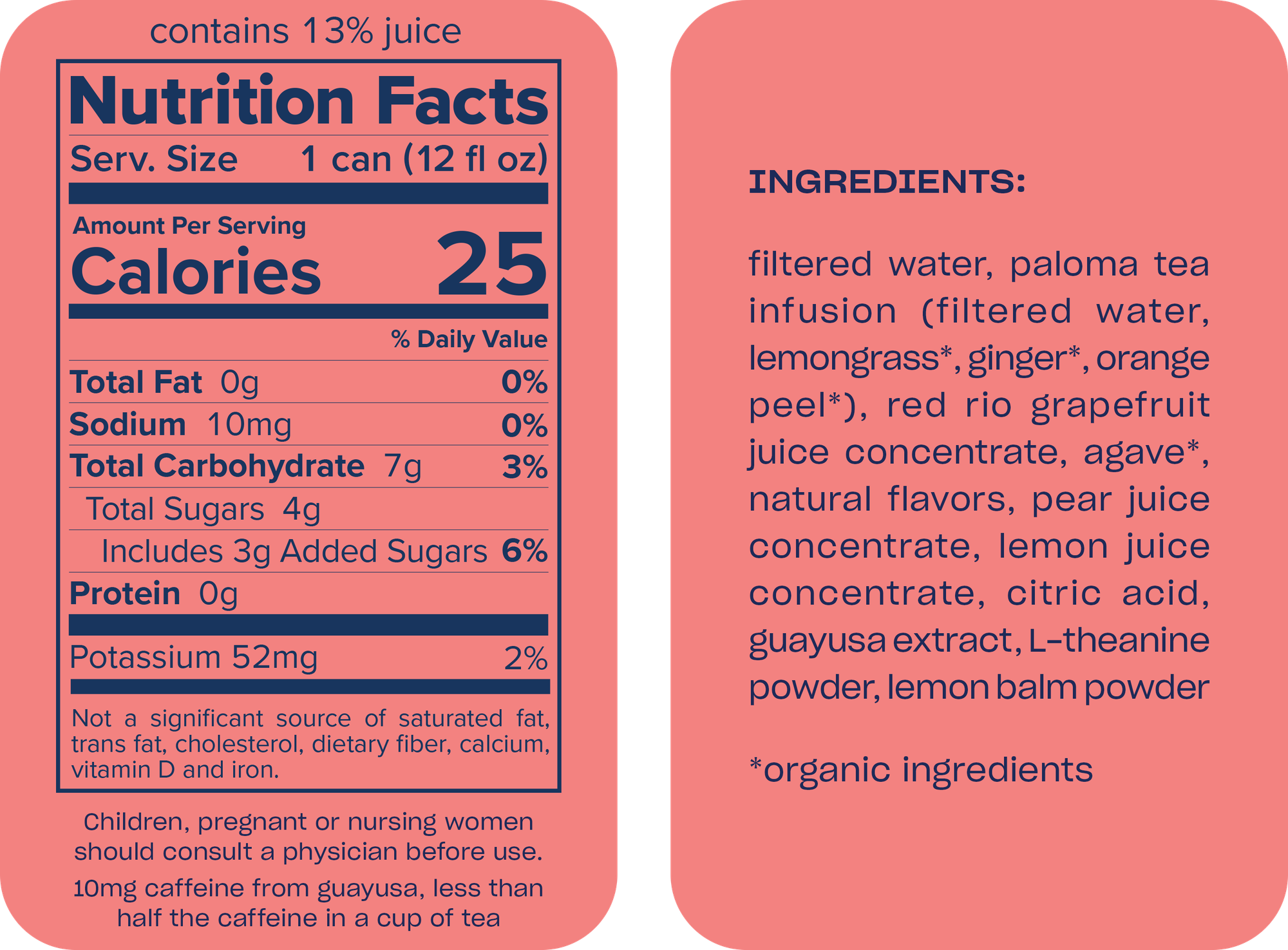 Recess - Grapefruit "Paloma"