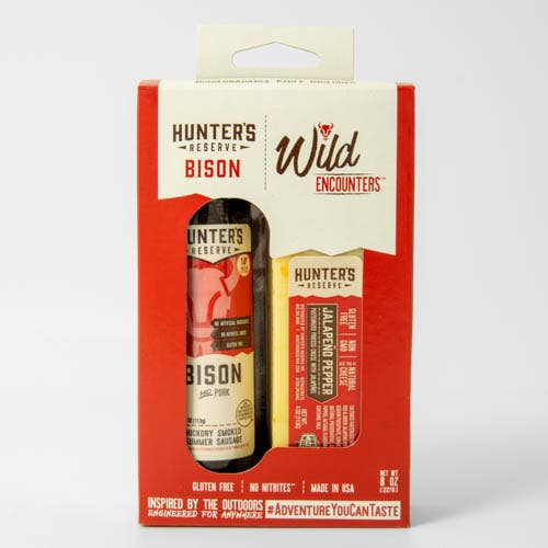 Hunter's Reserve - Bison & Jalapeno Pepper Cheese Wild Encounters