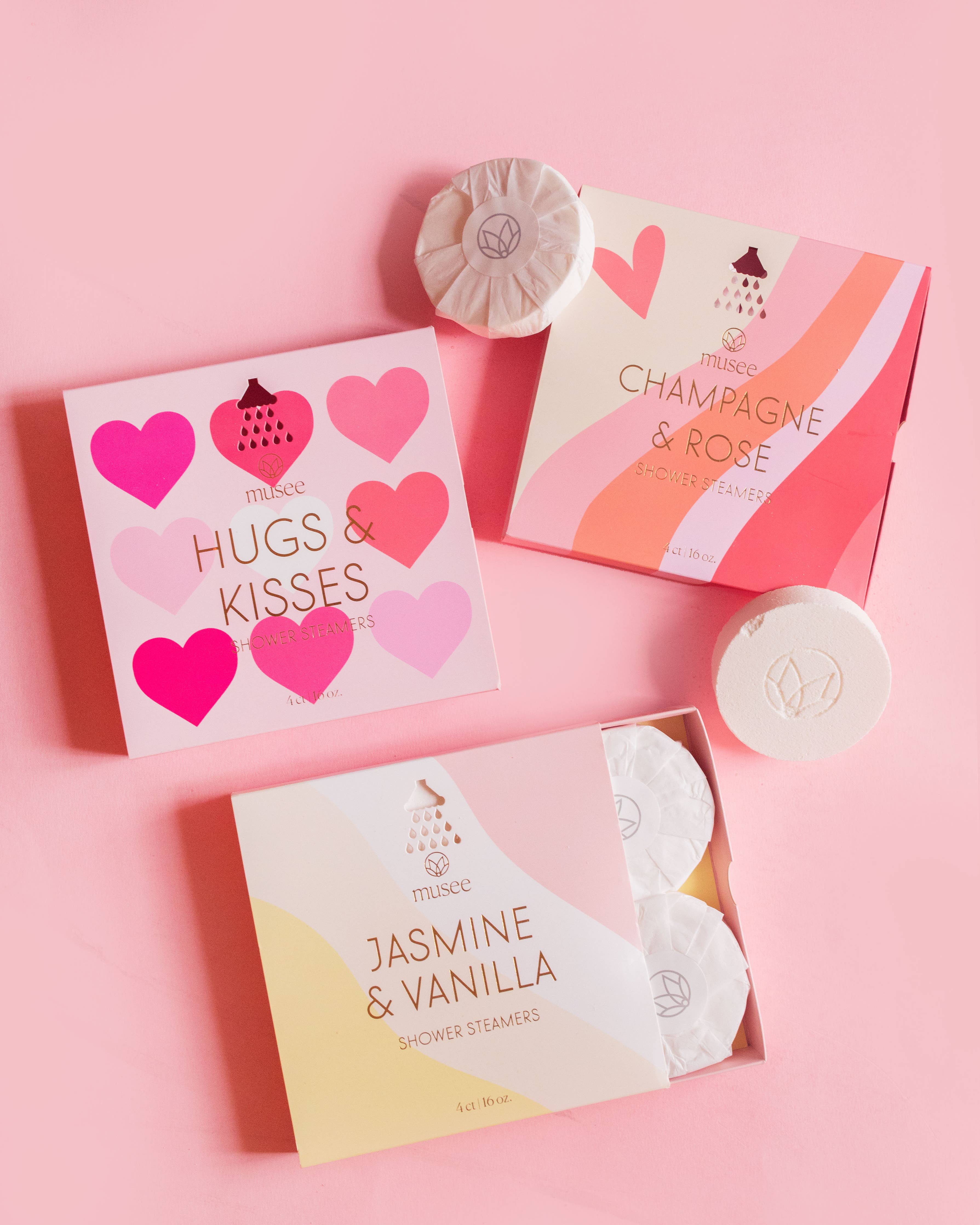 Musee - Champagne and Rose Shower Steamers