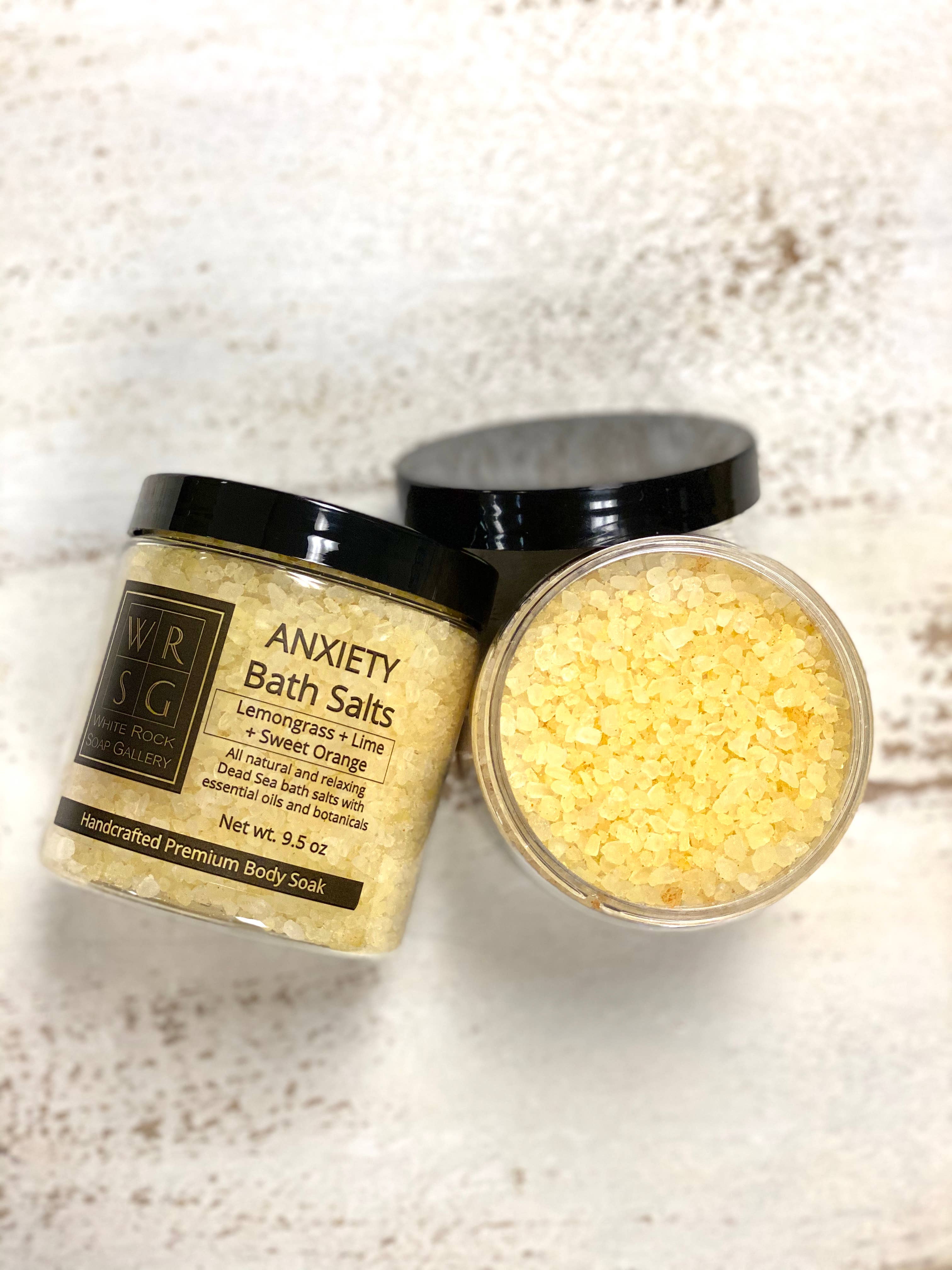 White Rock Soap Gallery - 9.5 oz Dead Sea Bath Salts