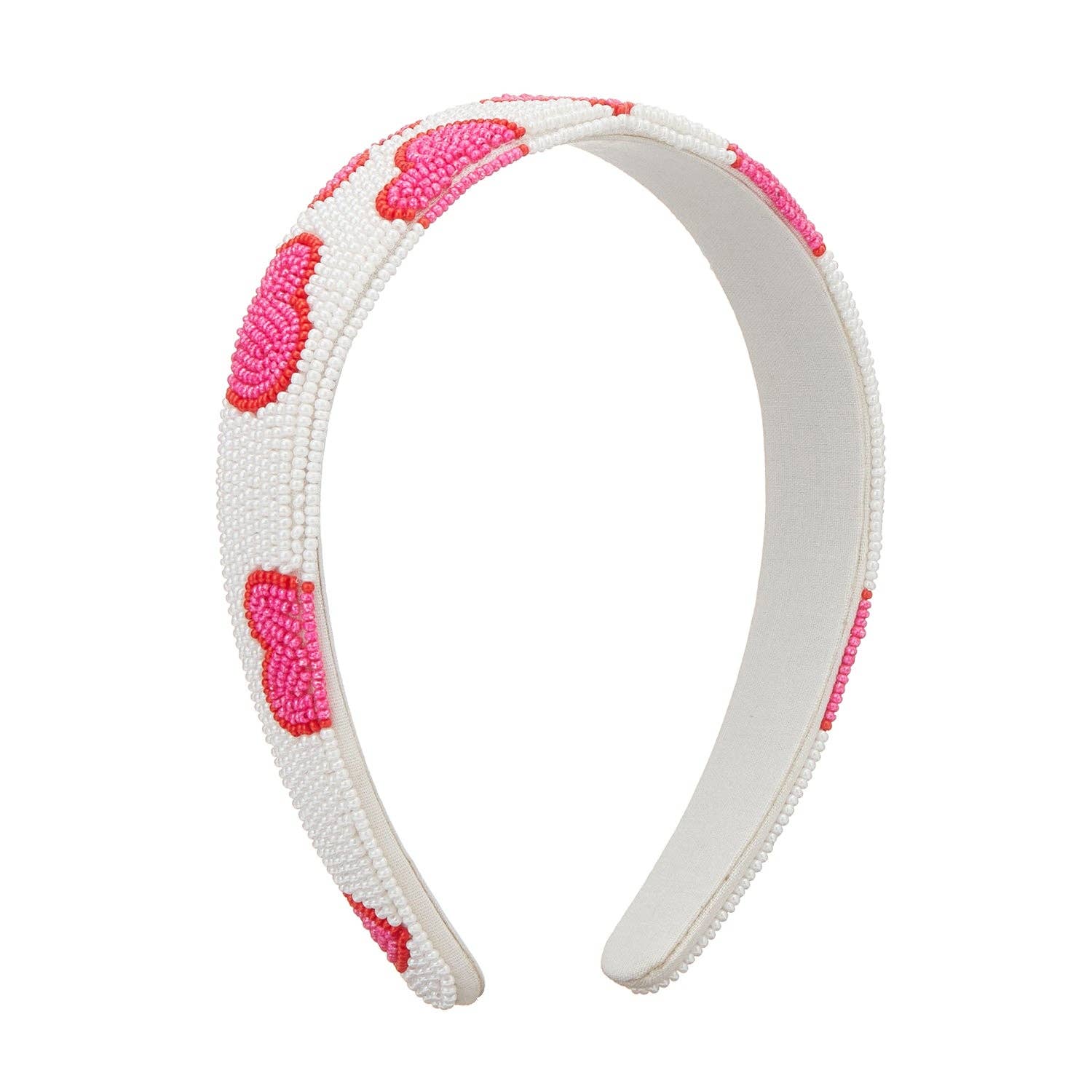Frem - Heart Beaded Headband
