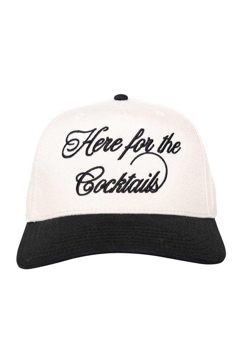 Katydid - Here For the Cocktails Two-Toned Vintage Hat
