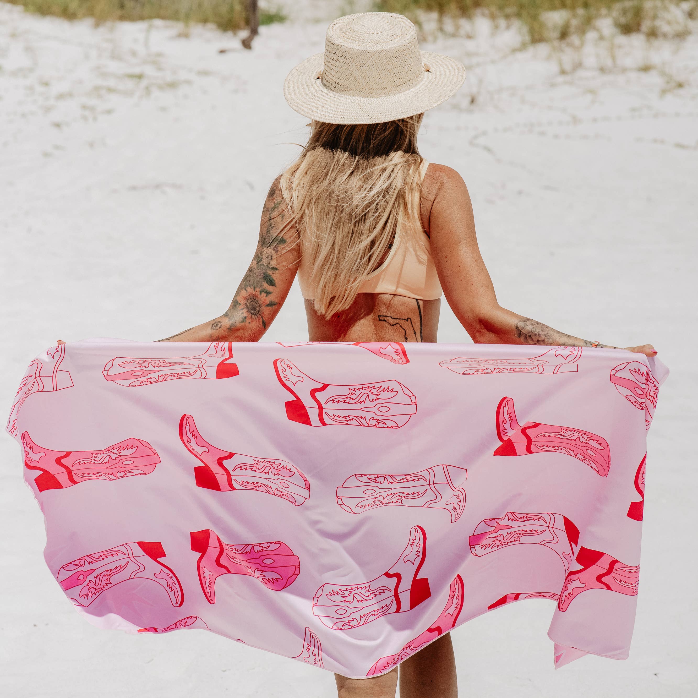 Katydid - Boots & Stars Quick Dry Towel