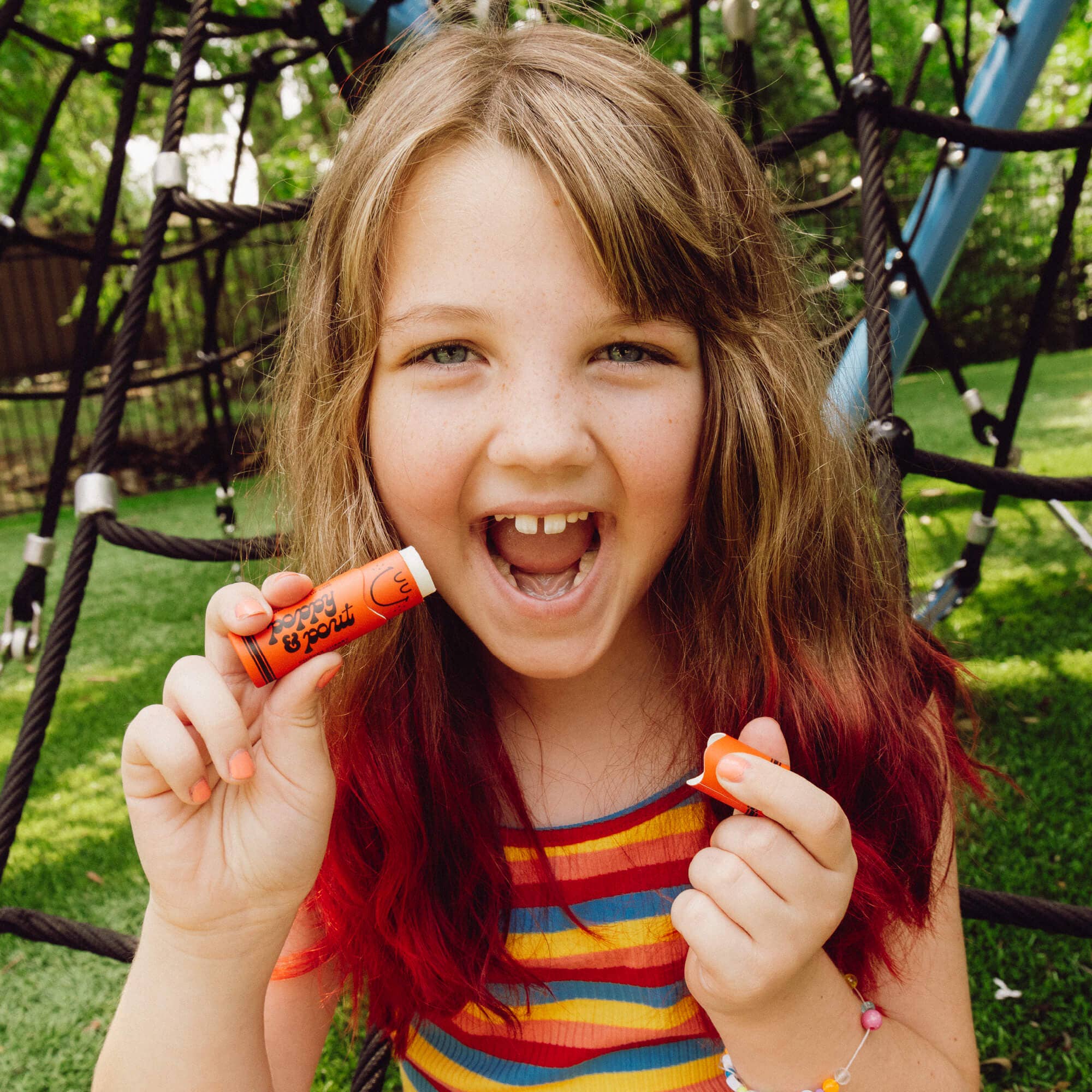 Poppy & Pout - Lip Balm, "Lil Poppies" Chipper Cherry