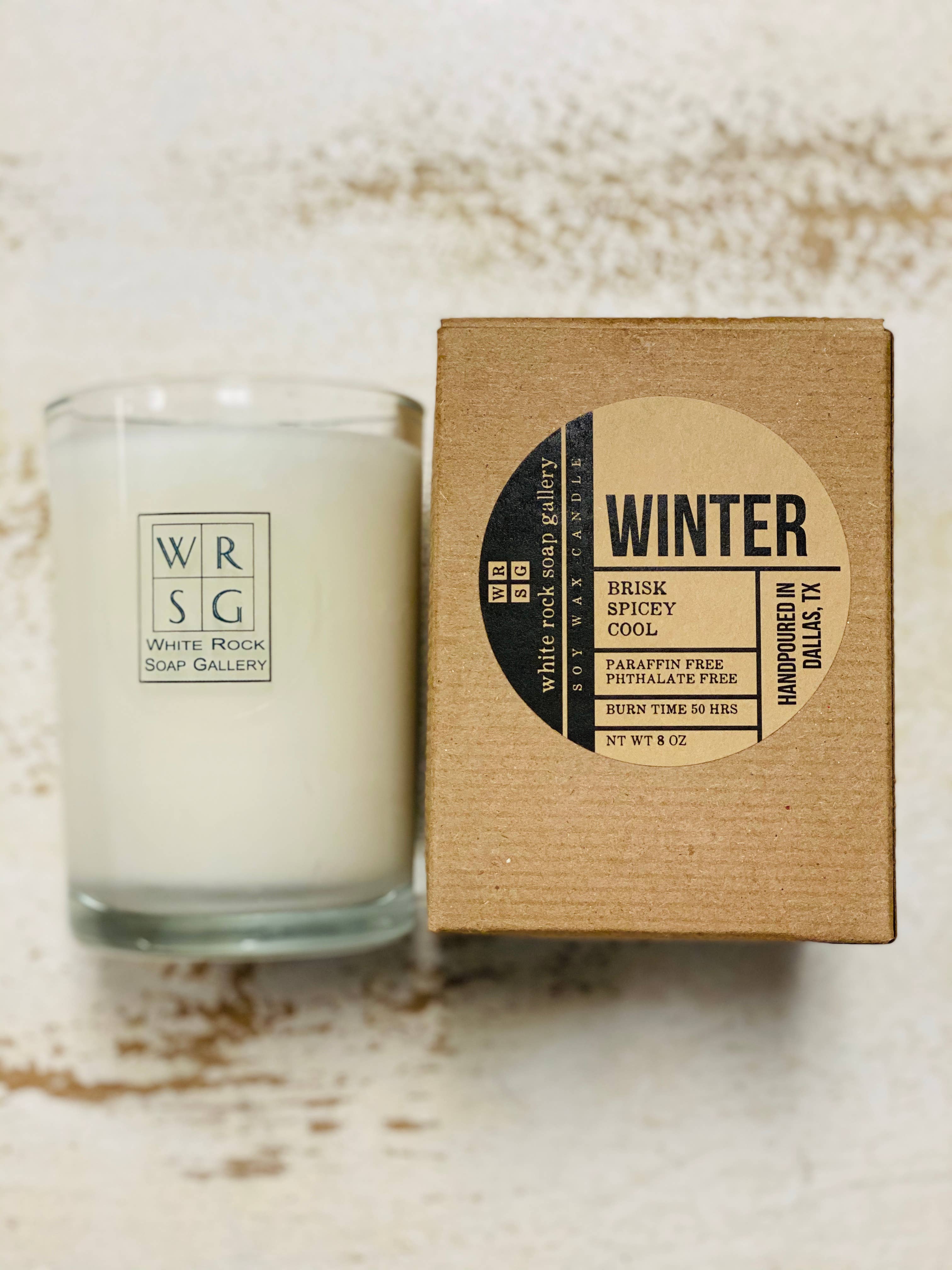 White Rock Soap Gallery - Candle 8 oz Soy Wax: Balsam