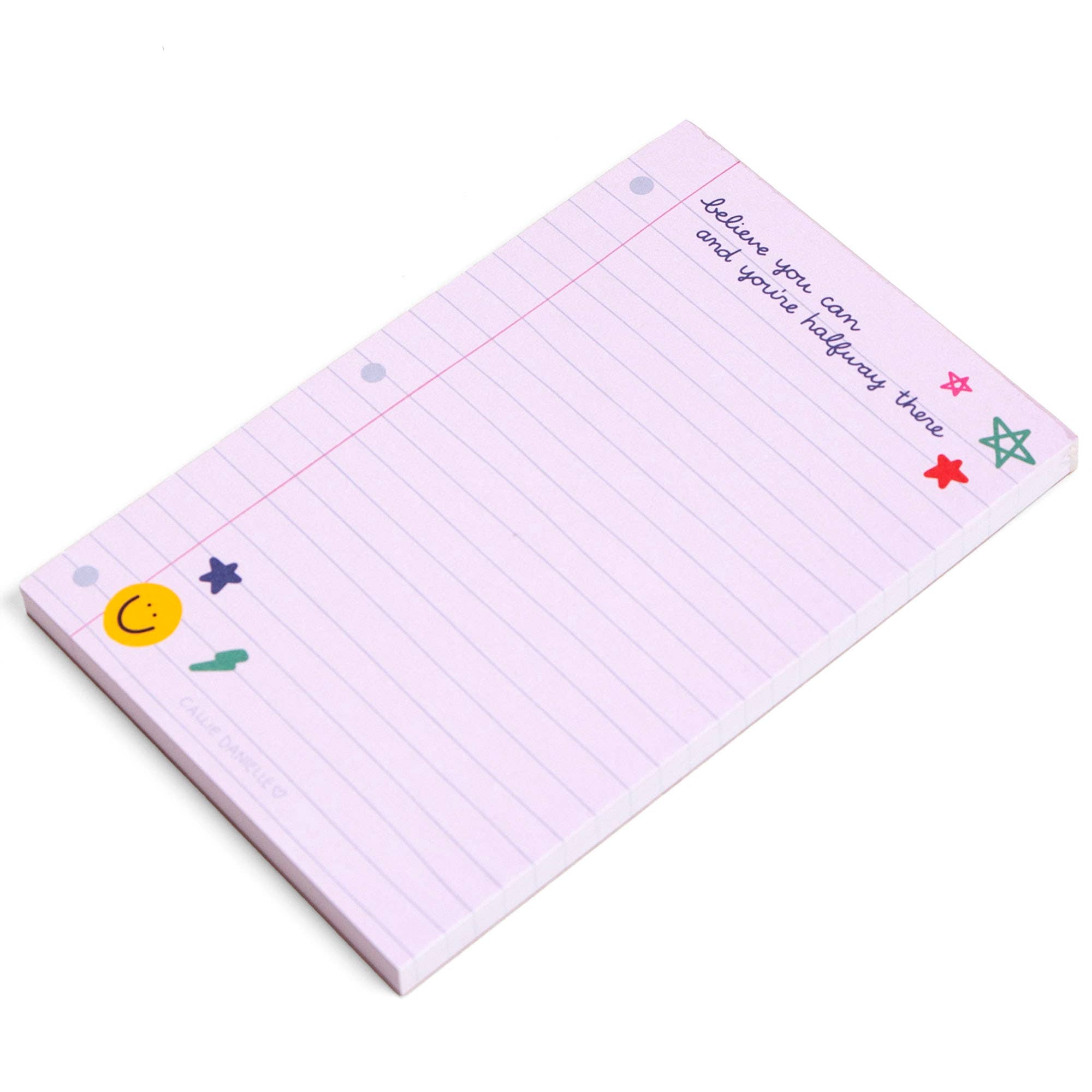Callie Danielle - Believe You Can Smiley Notepad