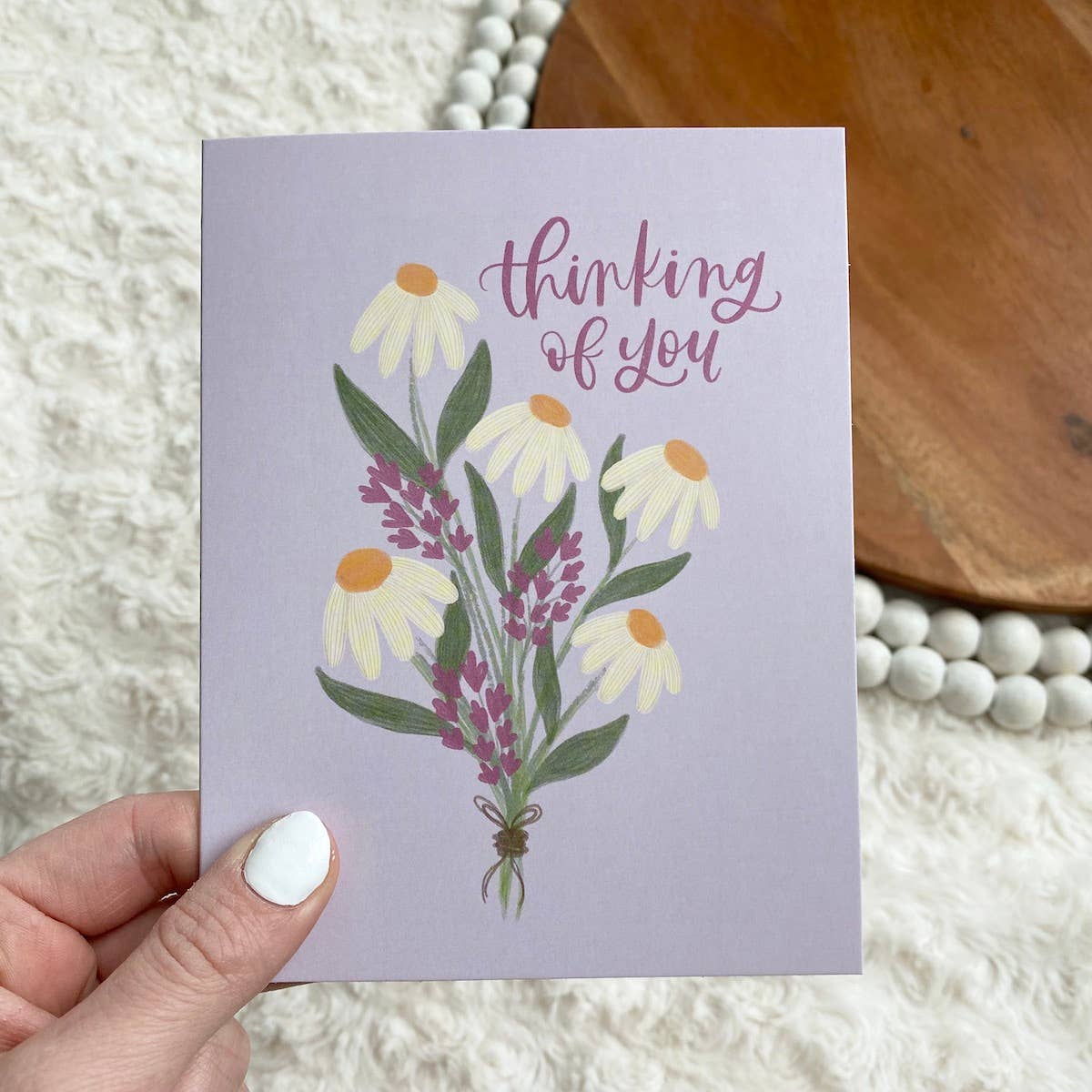 Big Moods - "thinking of you" Greeting Card