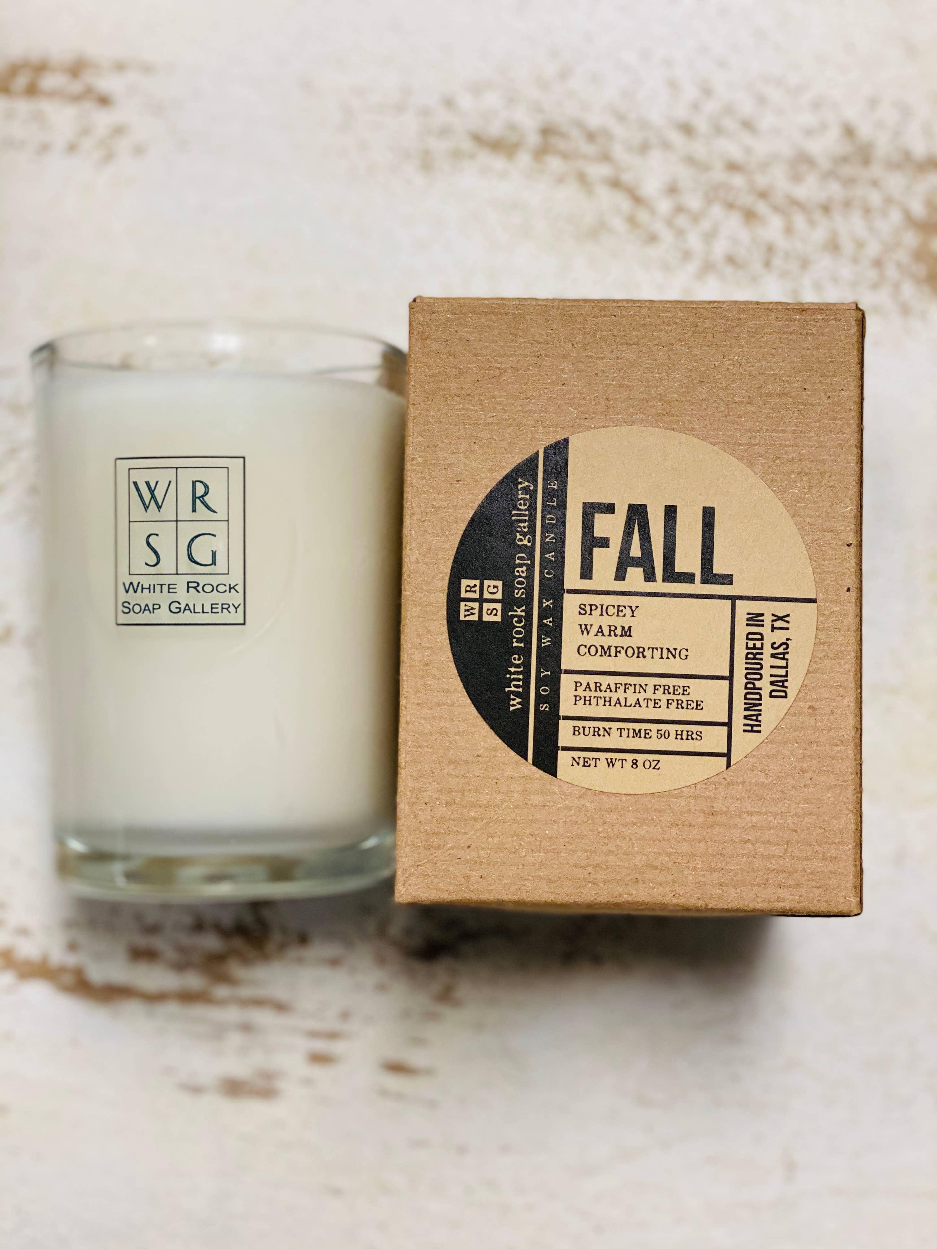 White Rock Soap Gallery - Candle 8 oz Soy Wax: Balsam