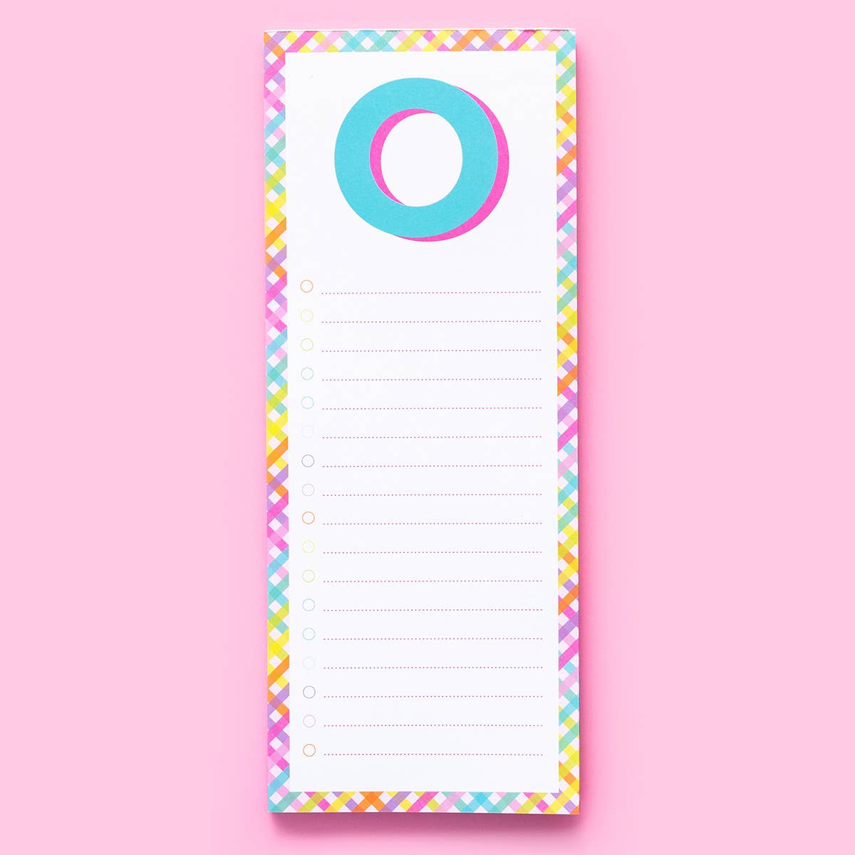 Taylor Elliott Designs - List Pad - Letters A-Z - Each