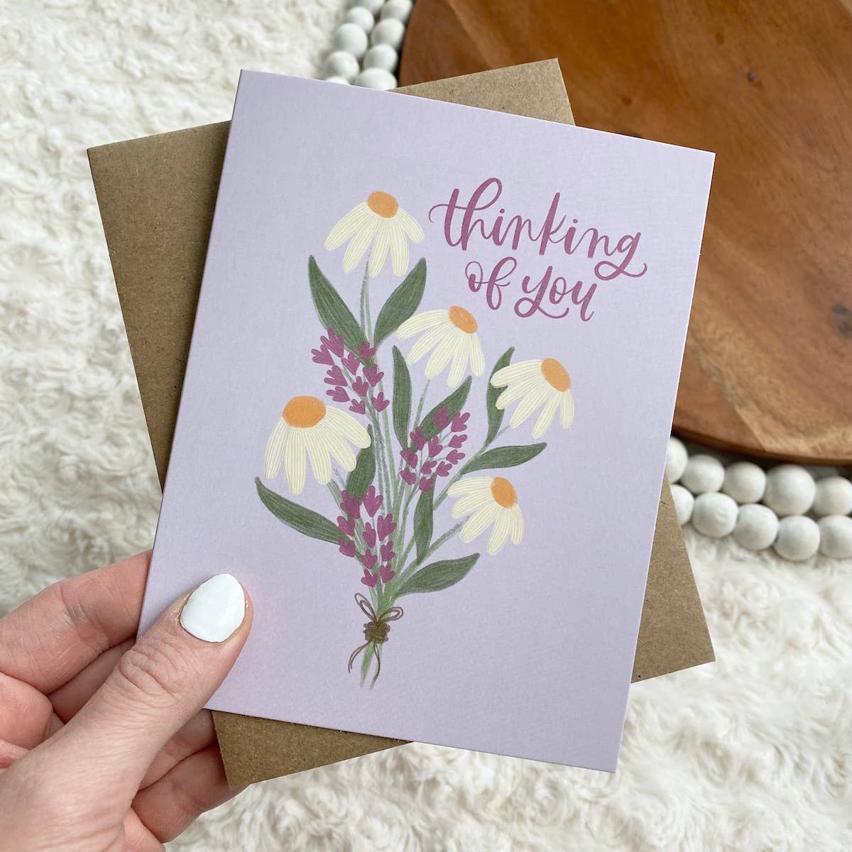 Big Moods - "thinking of you" Greeting Card