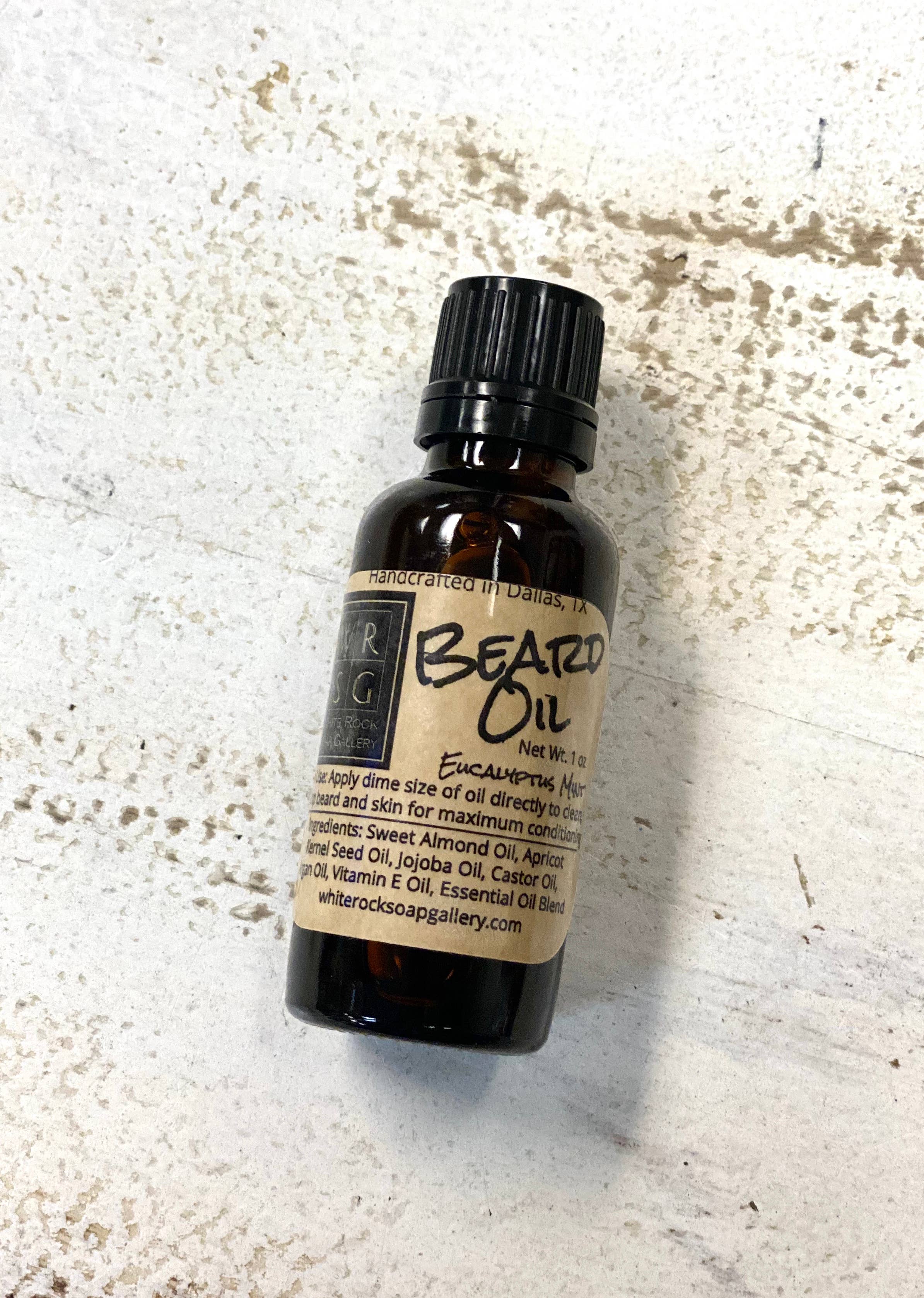 White Rock Soap Gallery - Beard Oil - Vegan & All Natural